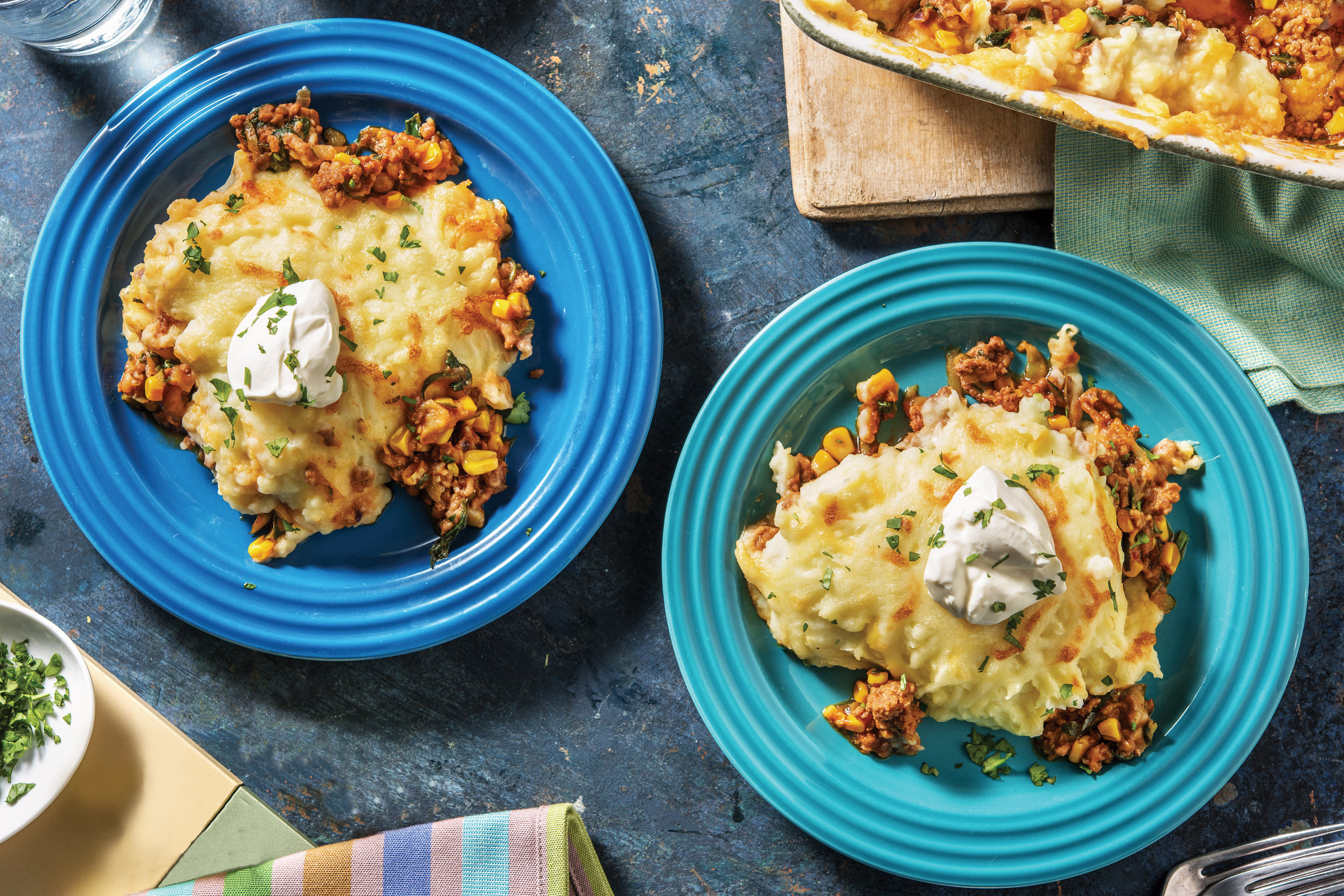 Mexican Beef & Corn Pie