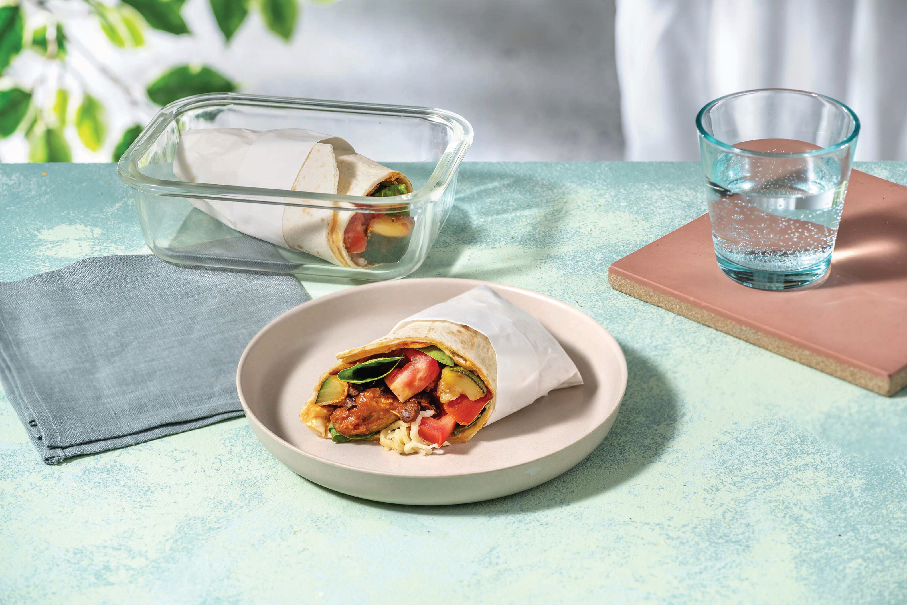 Mexican Black Bean Burritos