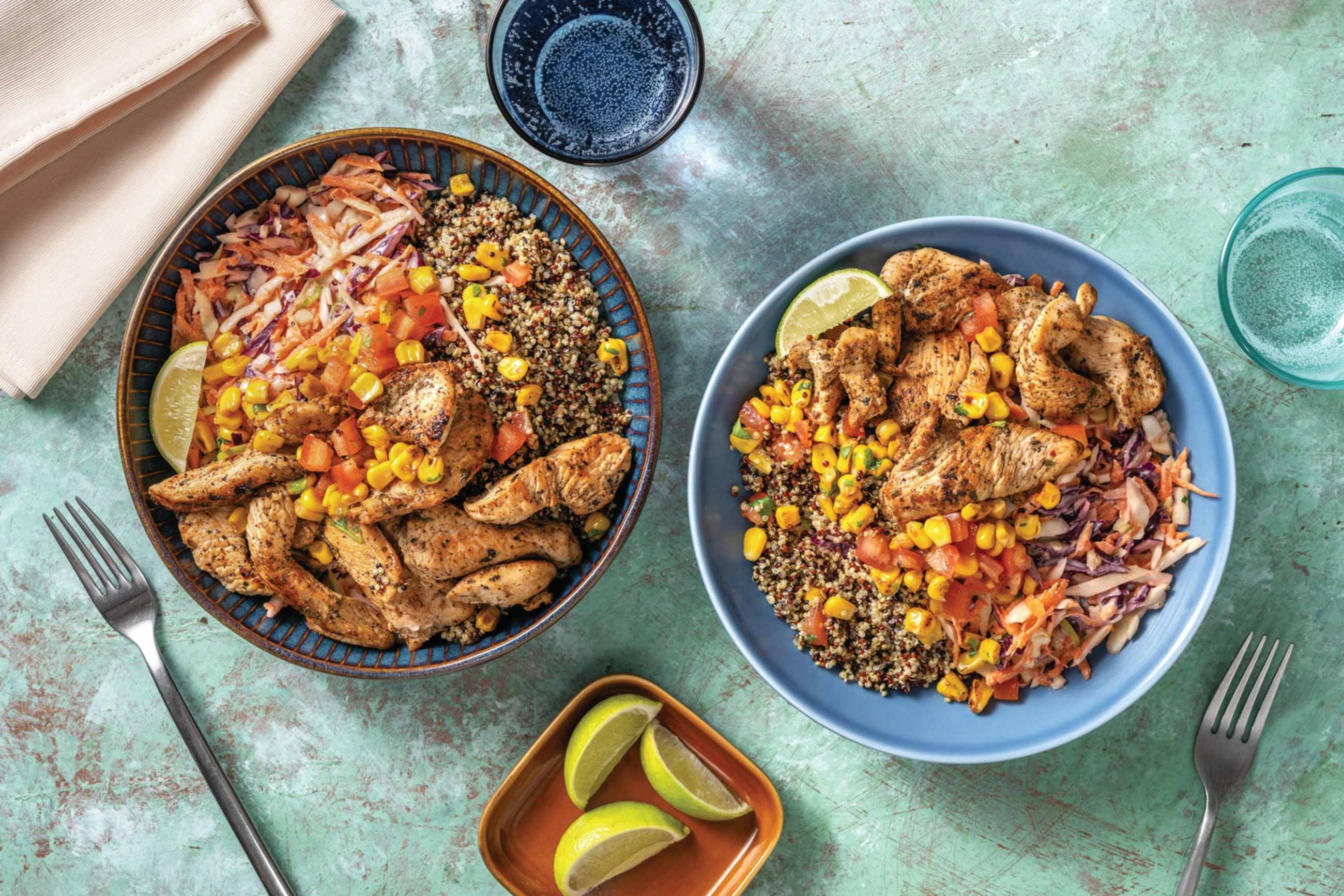 Mexican Chicken Quinoa Bowl