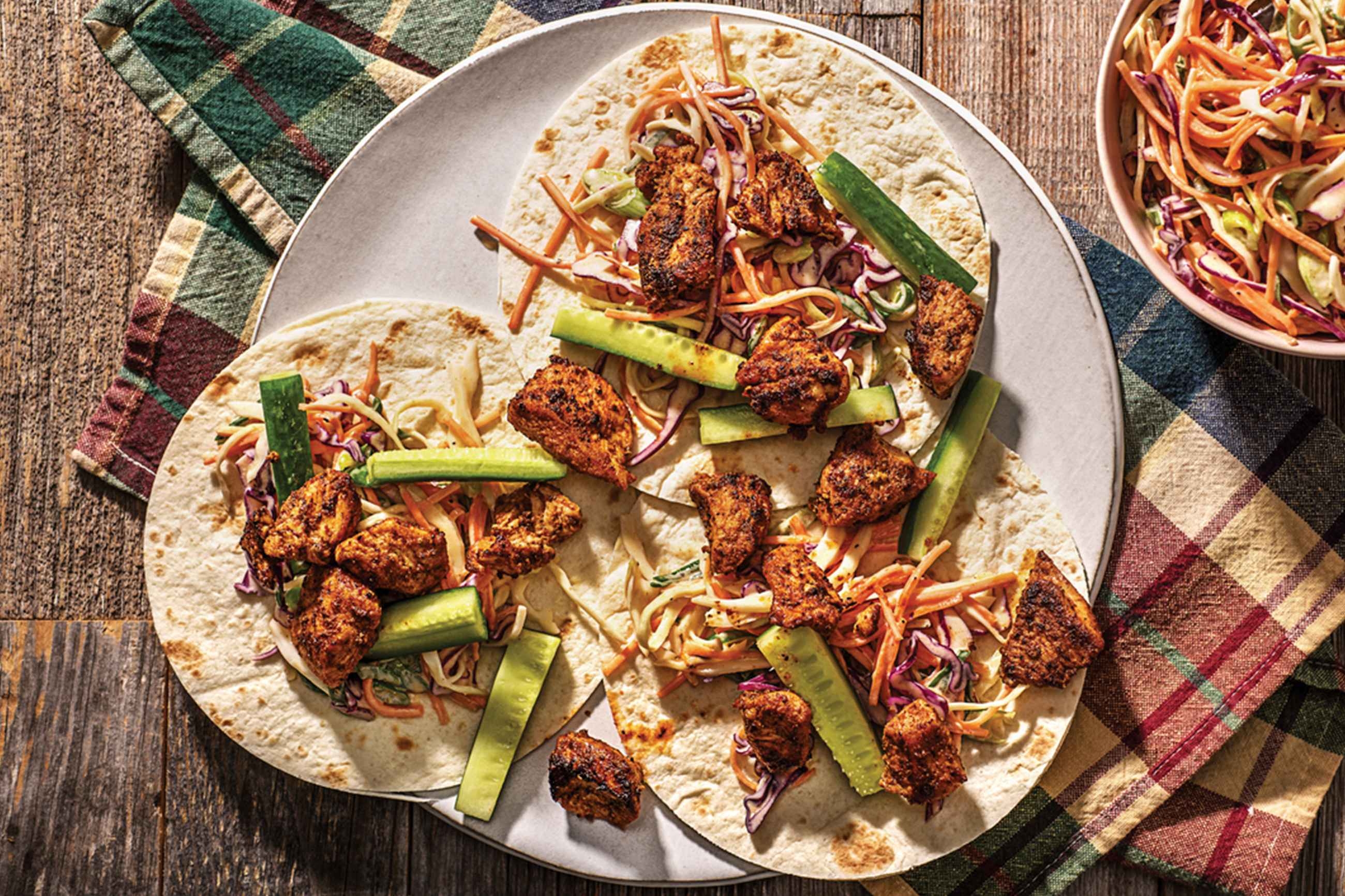 Speedy Fiesta Chicken Tacos