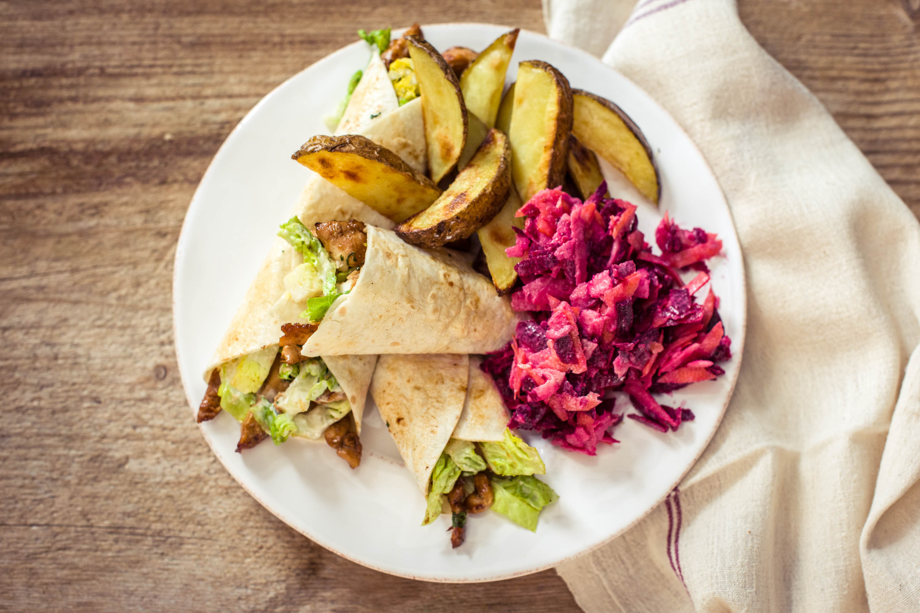 Mexican Chicken Wraps