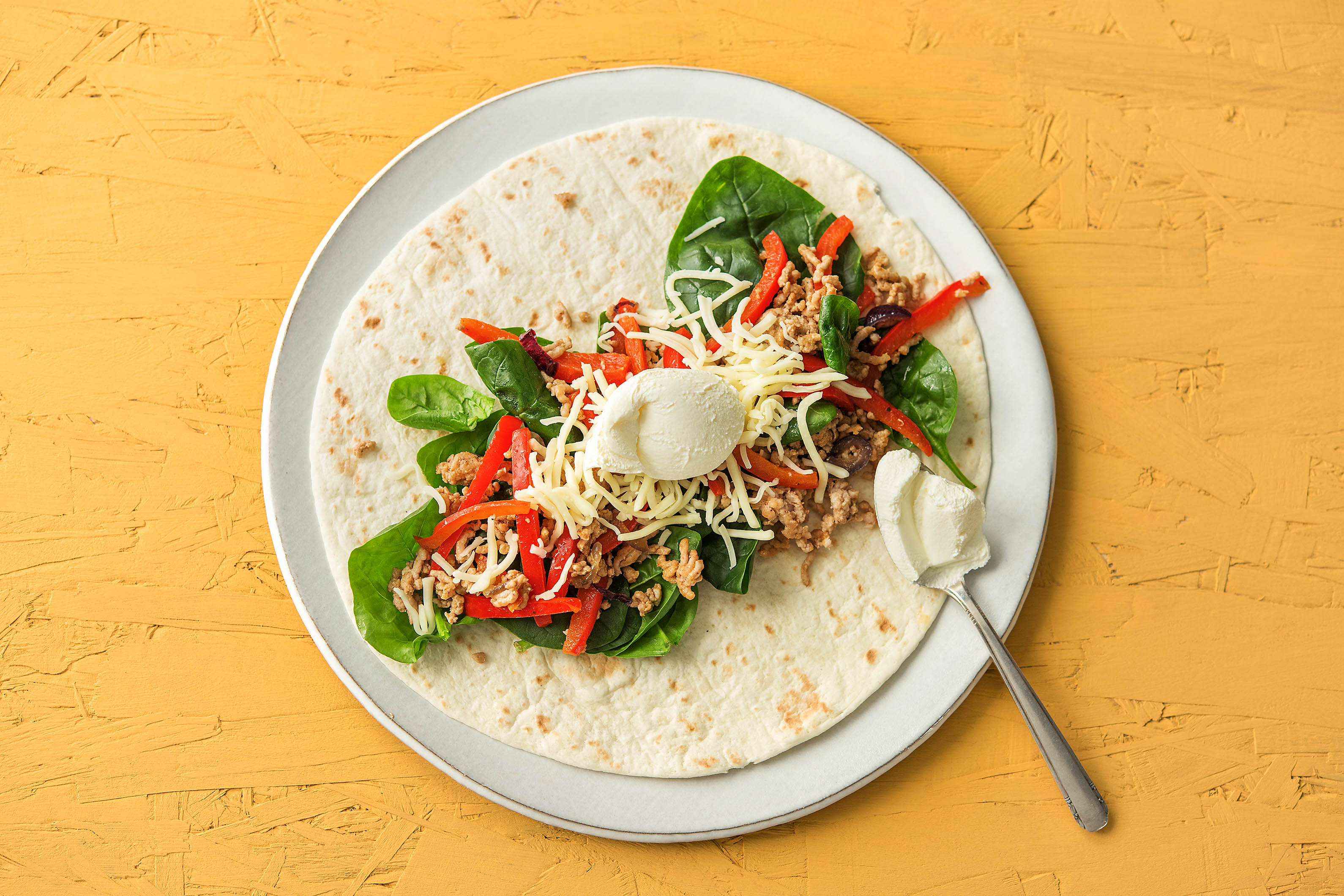Mexican Pork & Veal Burritos