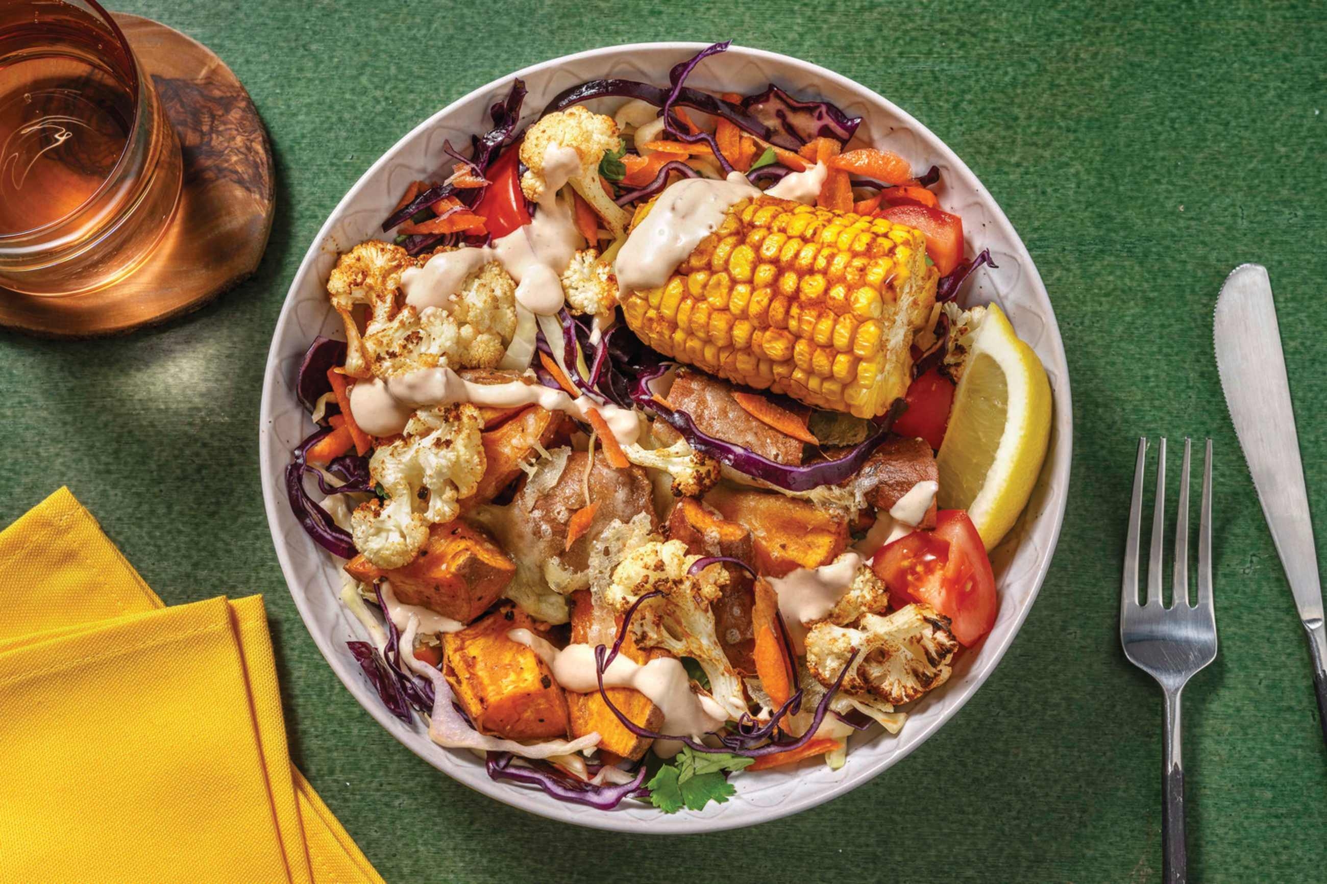 Mexican Spiced Cauliflower Bowl