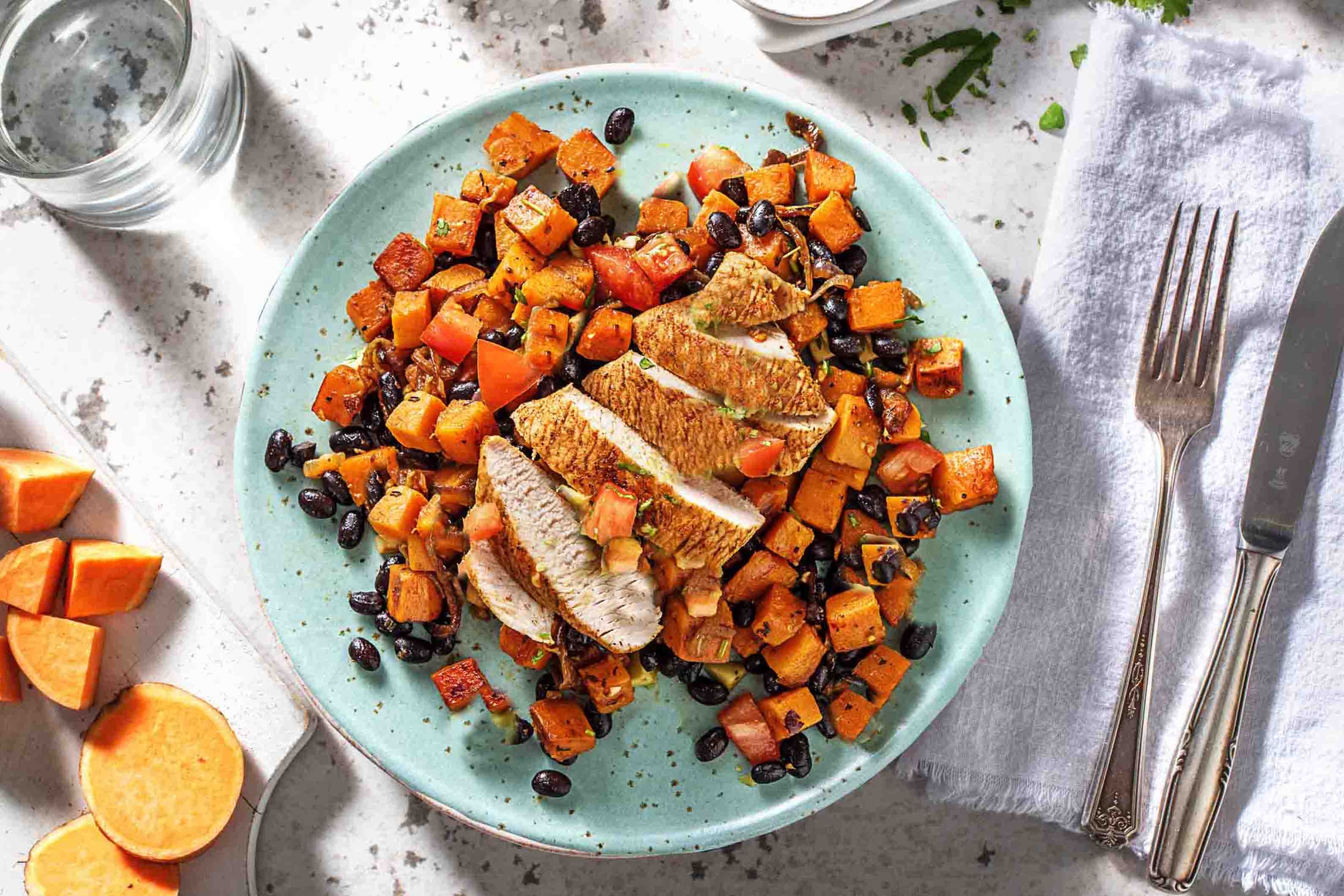 Mexican Spiced Turkey Steak