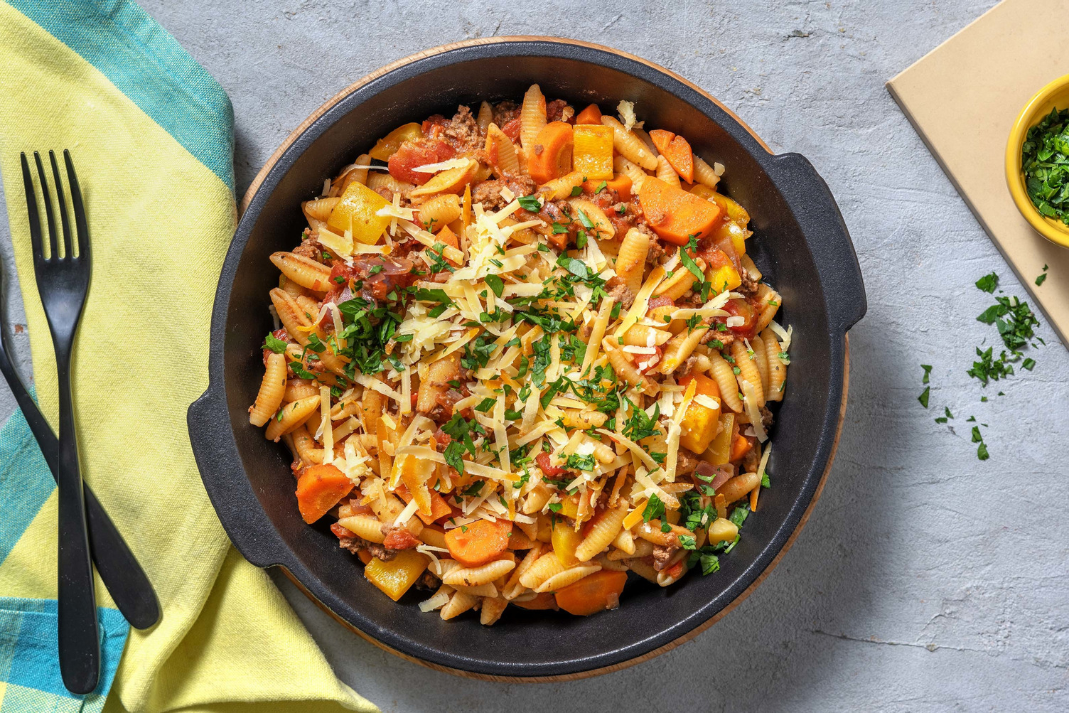 Mexican Style Beef Pasta!