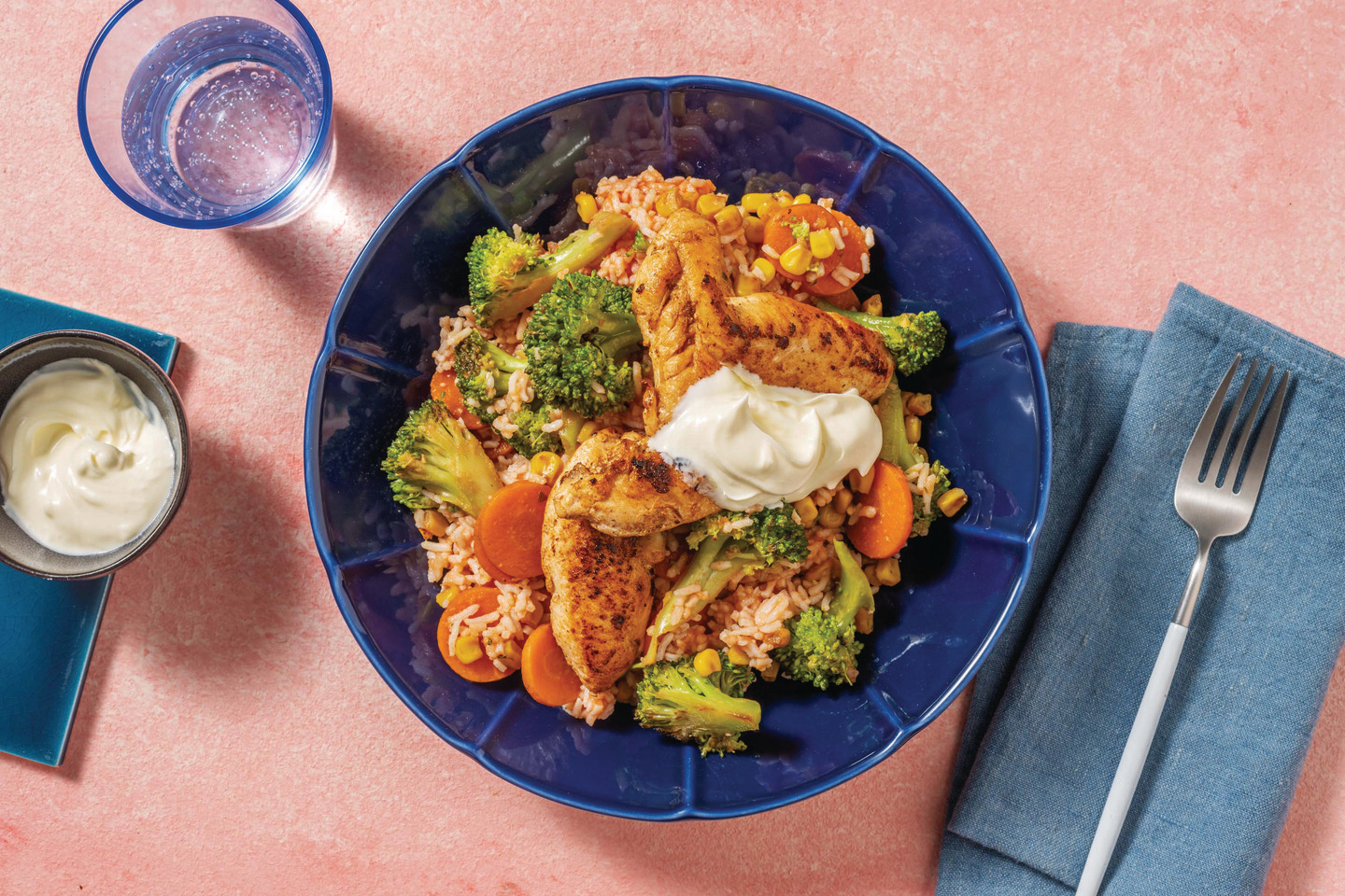 Easy Mexican-Style Chicken & Baked Rice