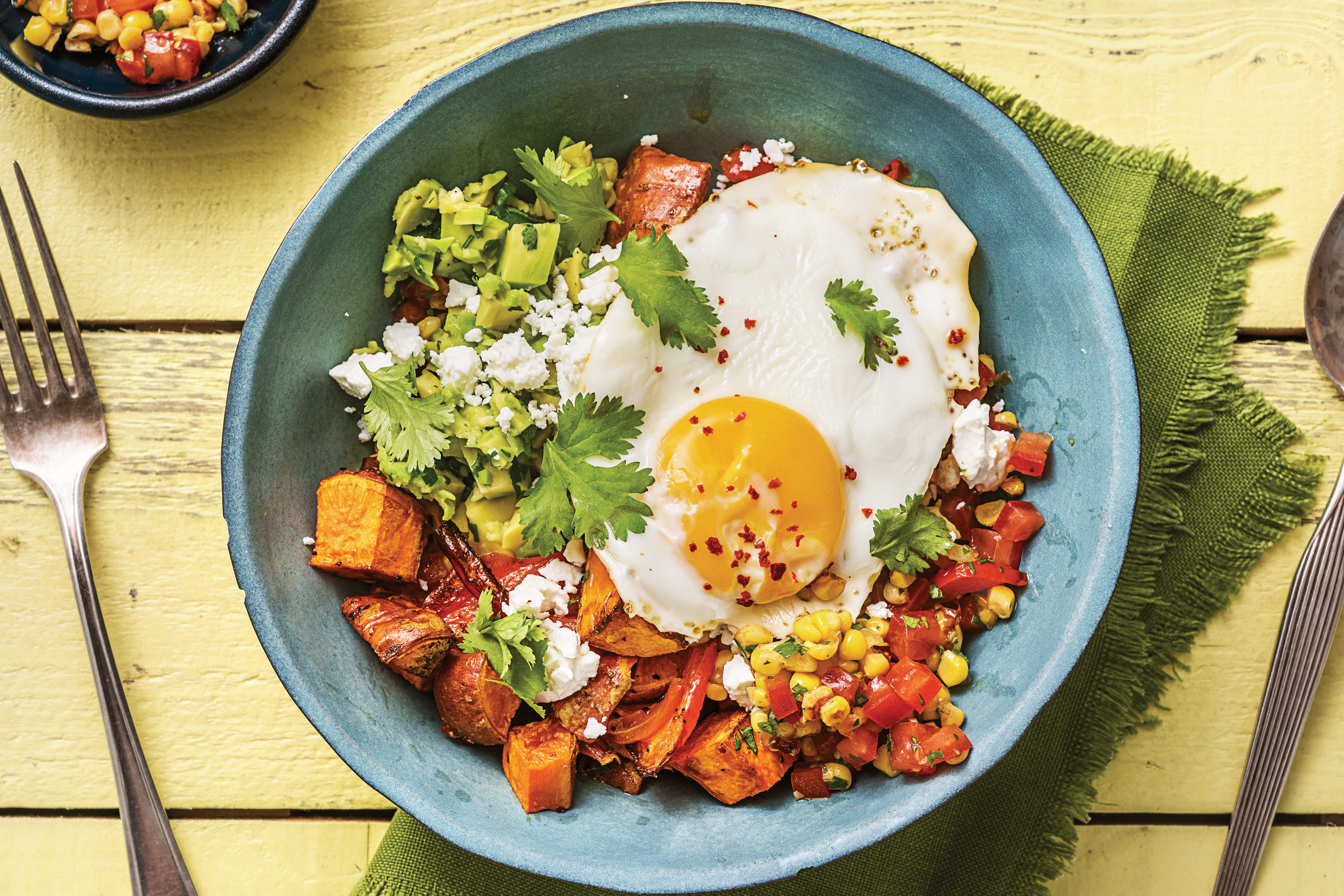 Mexican Sweet Potato & Veggie Bowl
