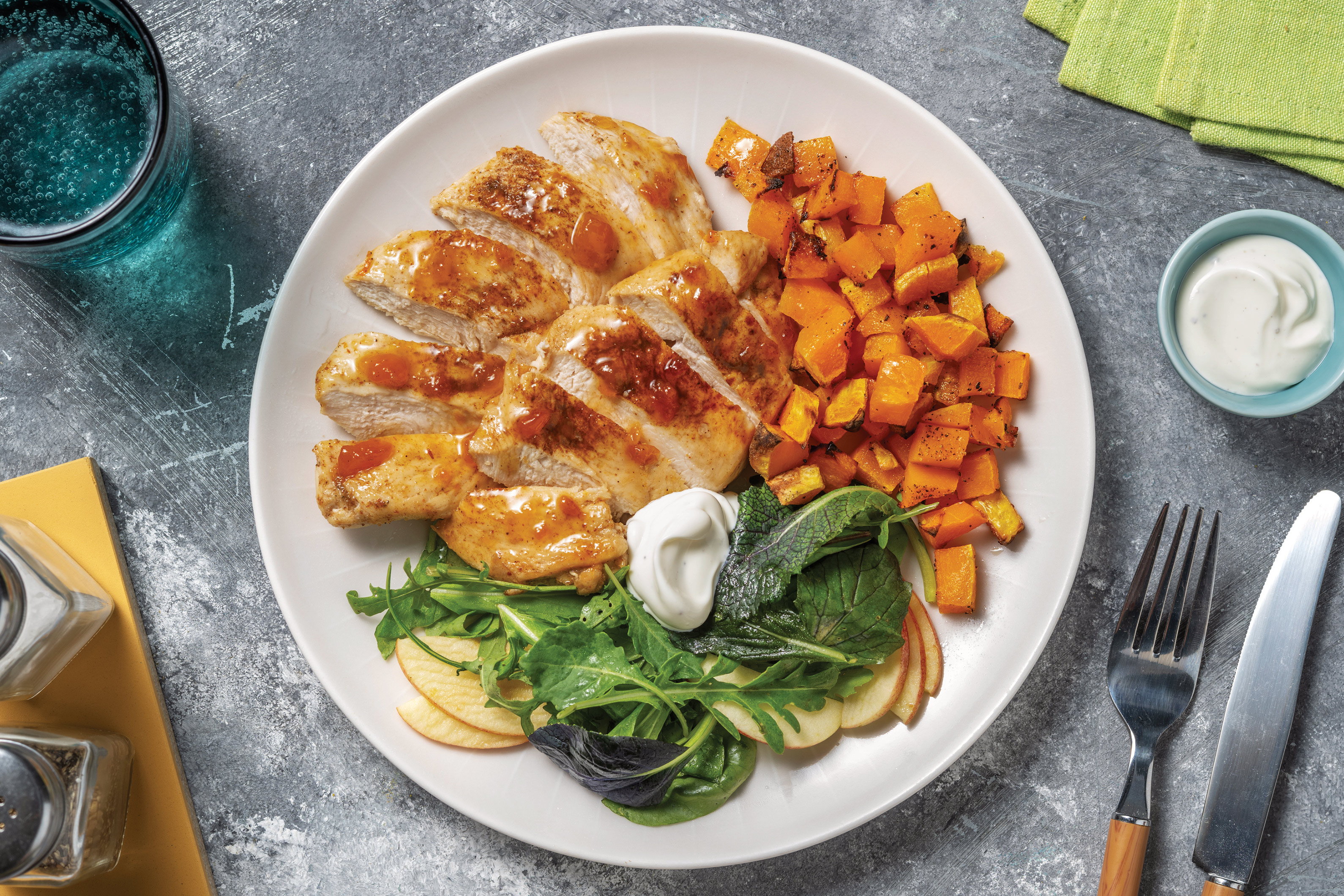 Middle Eastern Harissa-Glazed Chicken