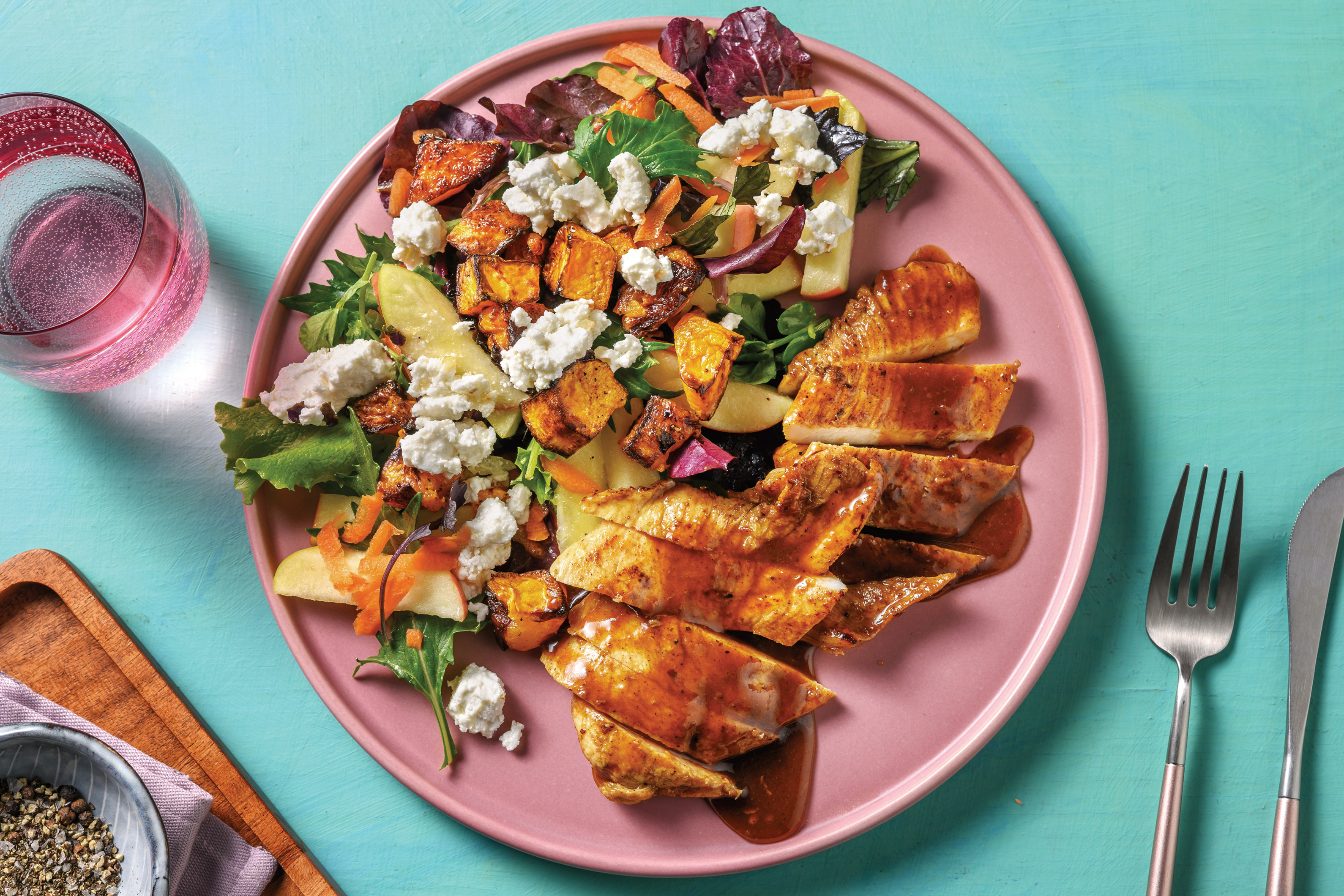 Middle Eastern Apricot-Glazed Chicken