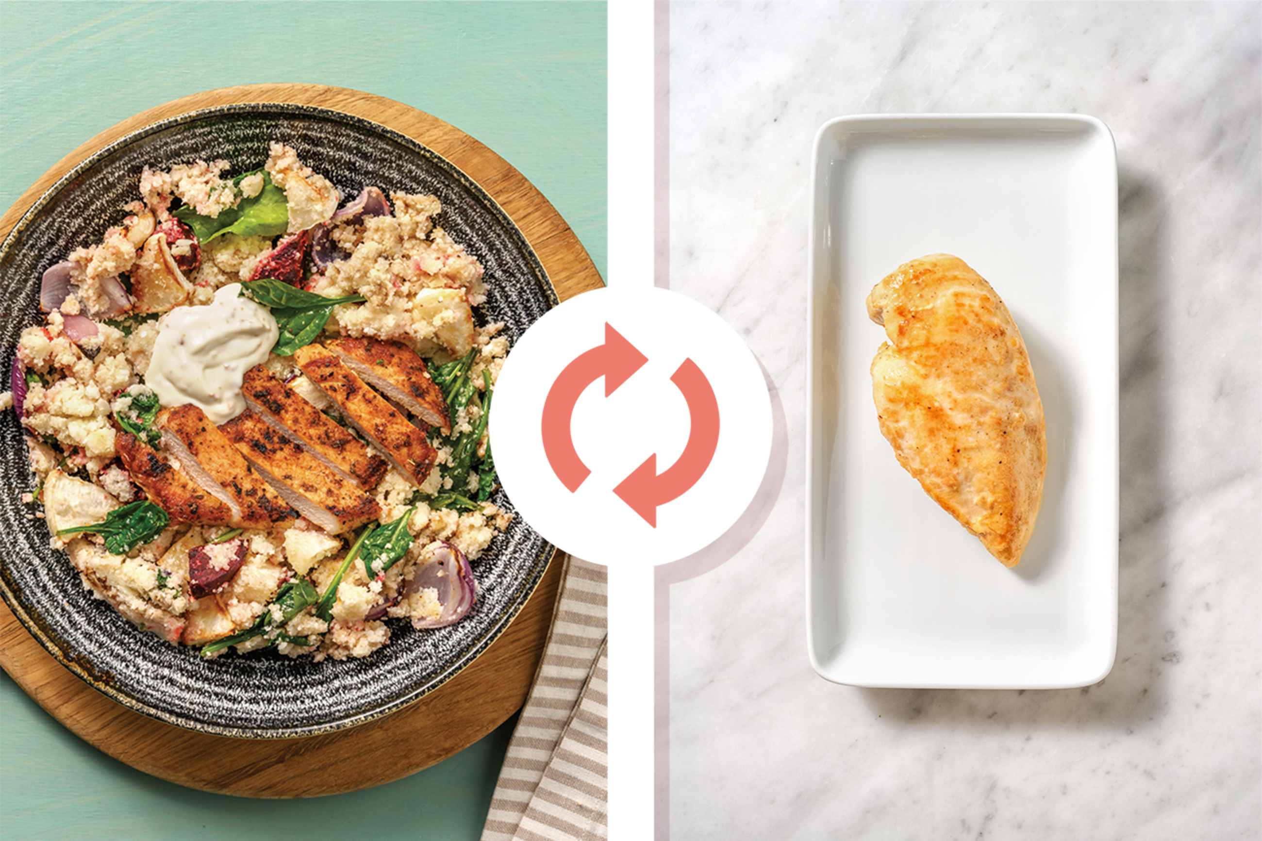 Middle Eastern Chicken & Cauliflower Rice