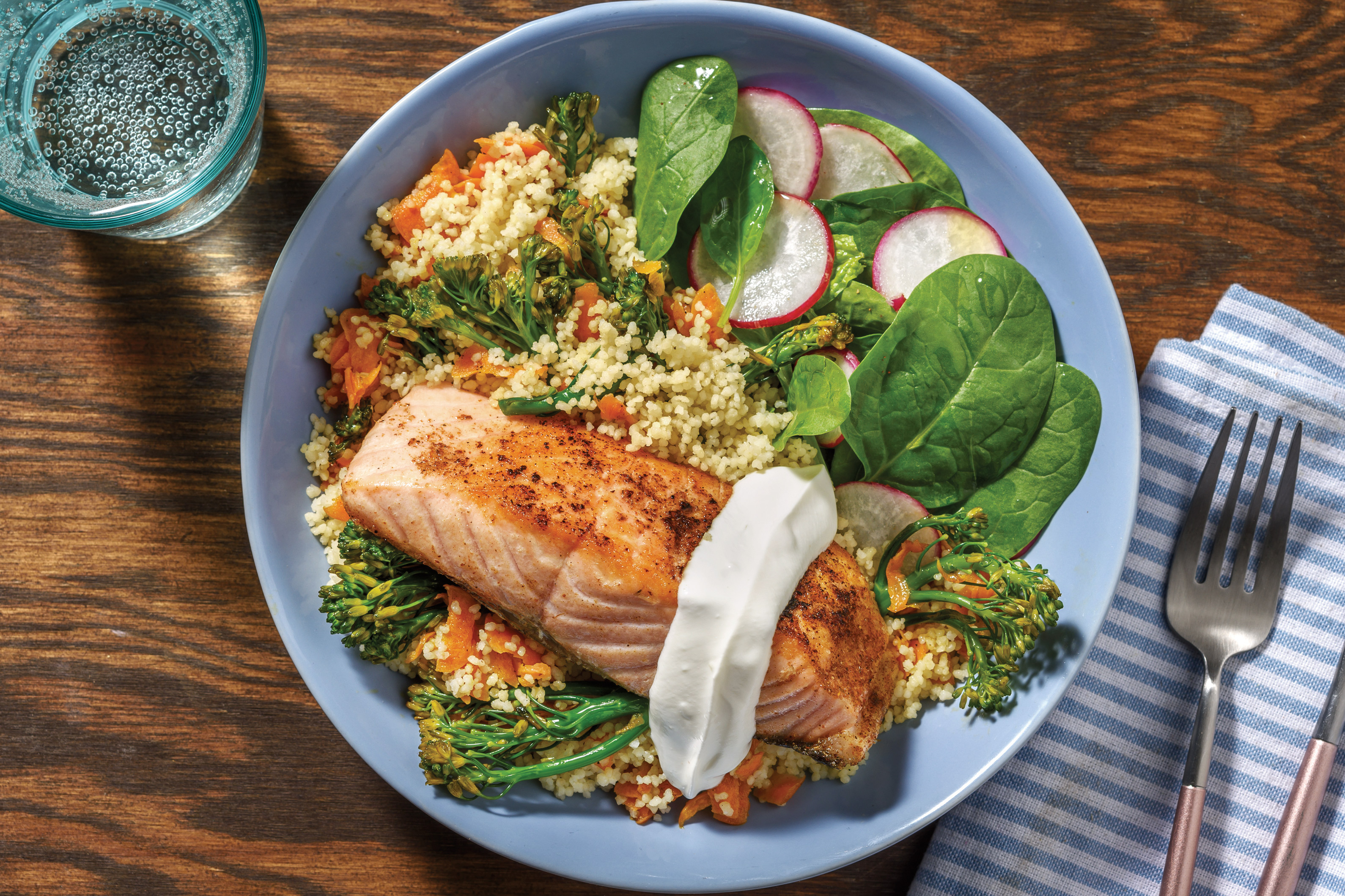 Middle Eastern Honey-Glazed Salmon