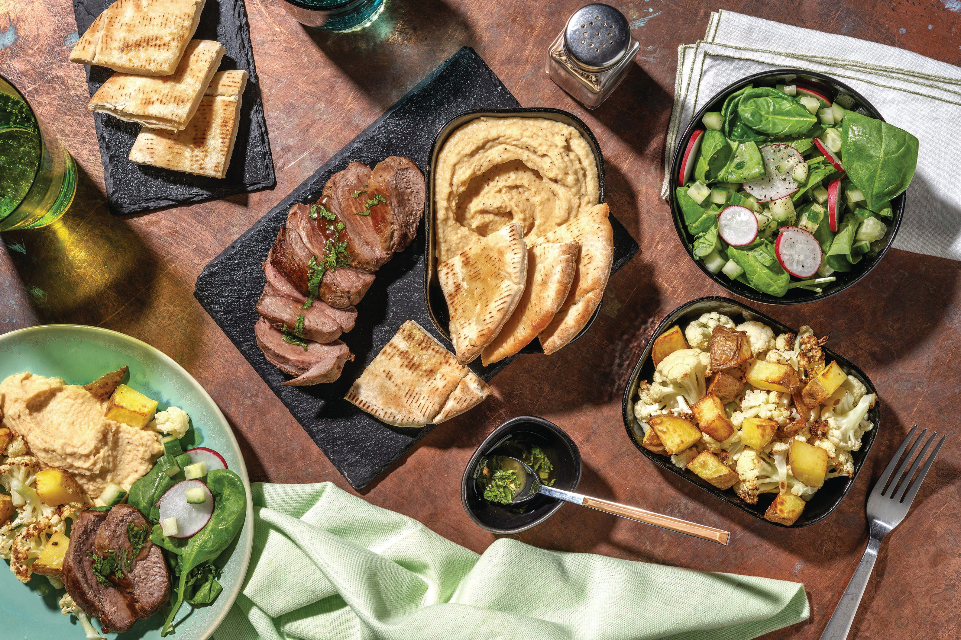 Middle Eastern Lamb Rump & Mint Sauce