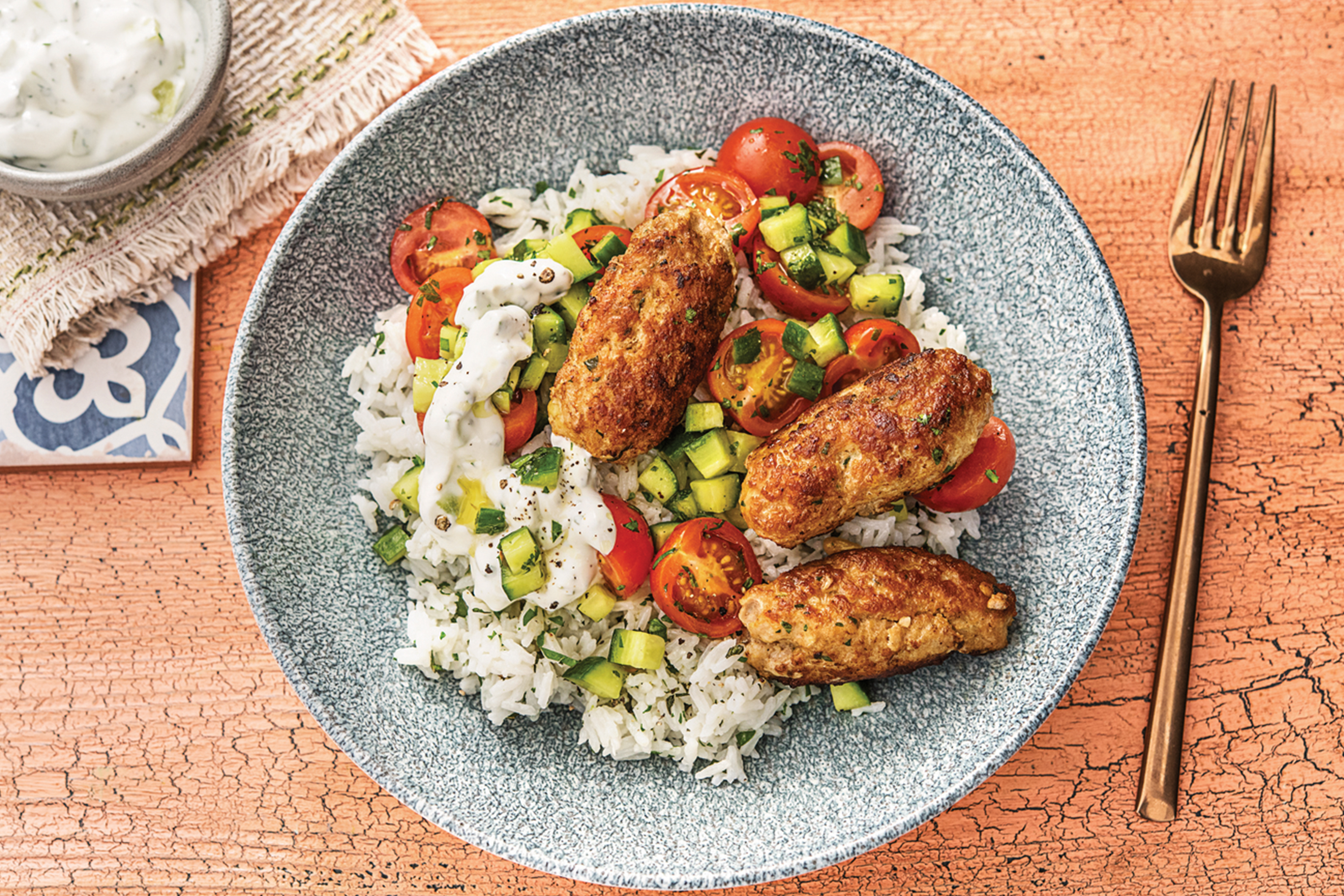Pork & Pine Nut Mini Koftas