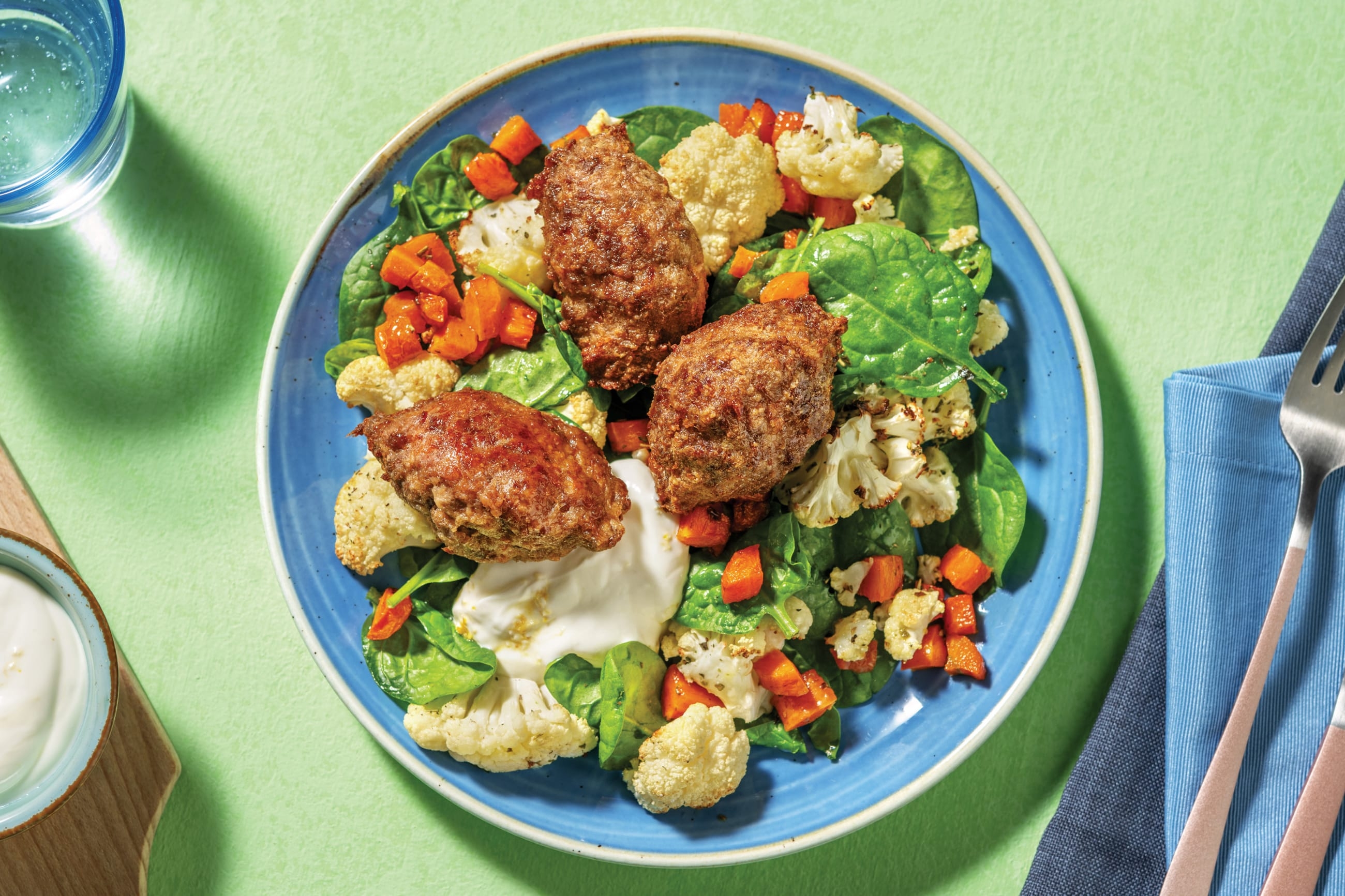 Middle Eastern Lamb Koftas