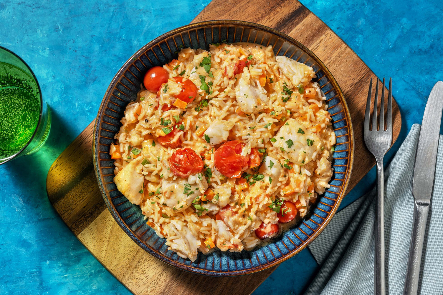 Mijoté de poisson aux saveurs sud-américaines