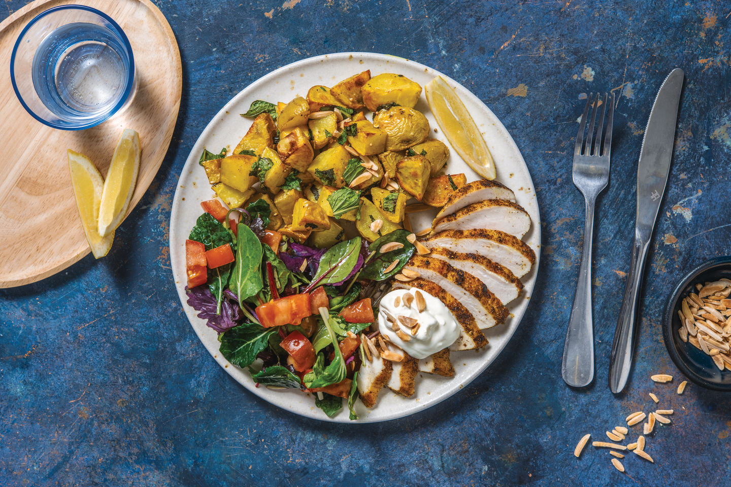 Mild North Indian Chicken & Bombay Potatoes