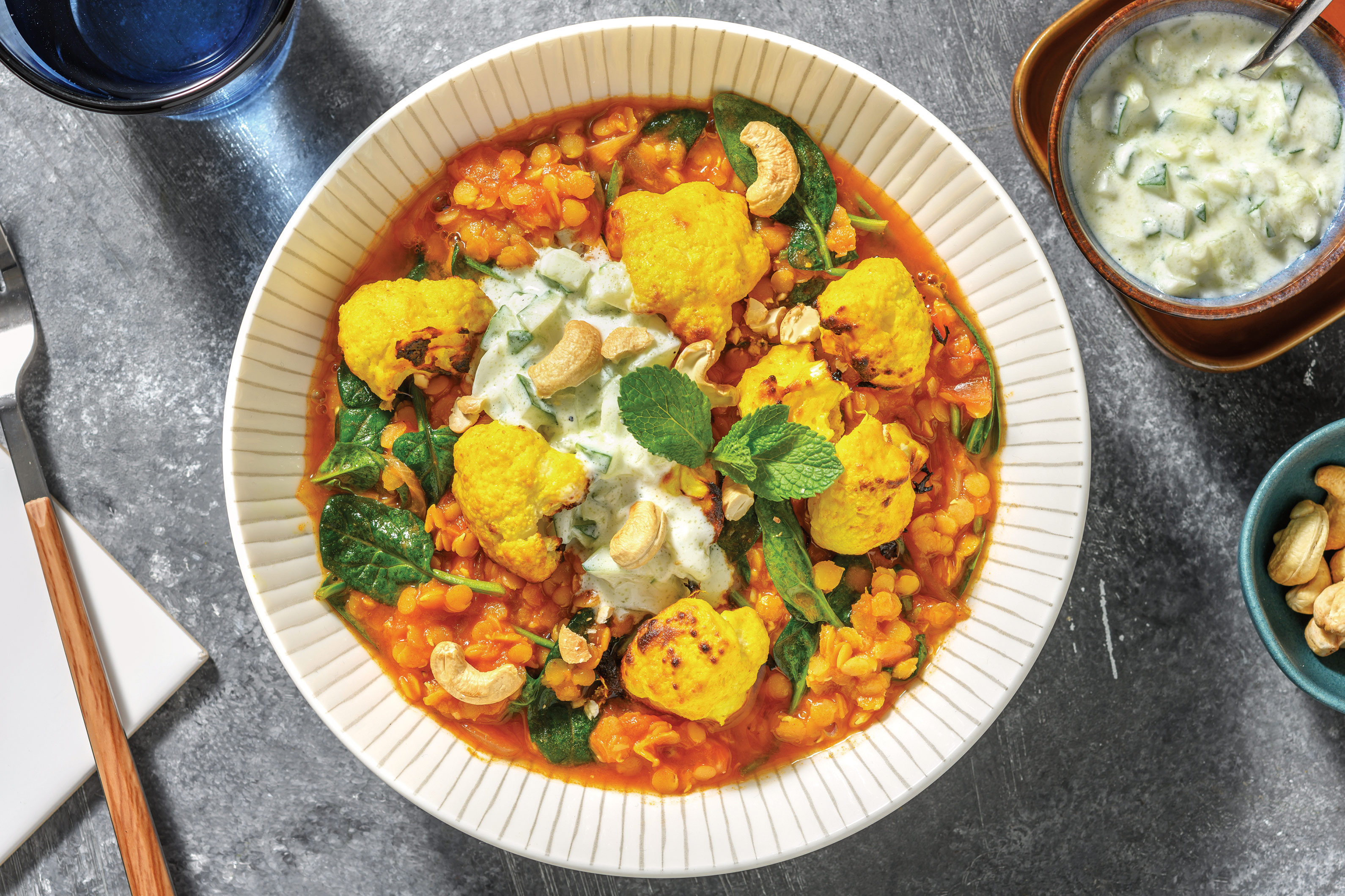 Mild North Indian Lentil Bowl
