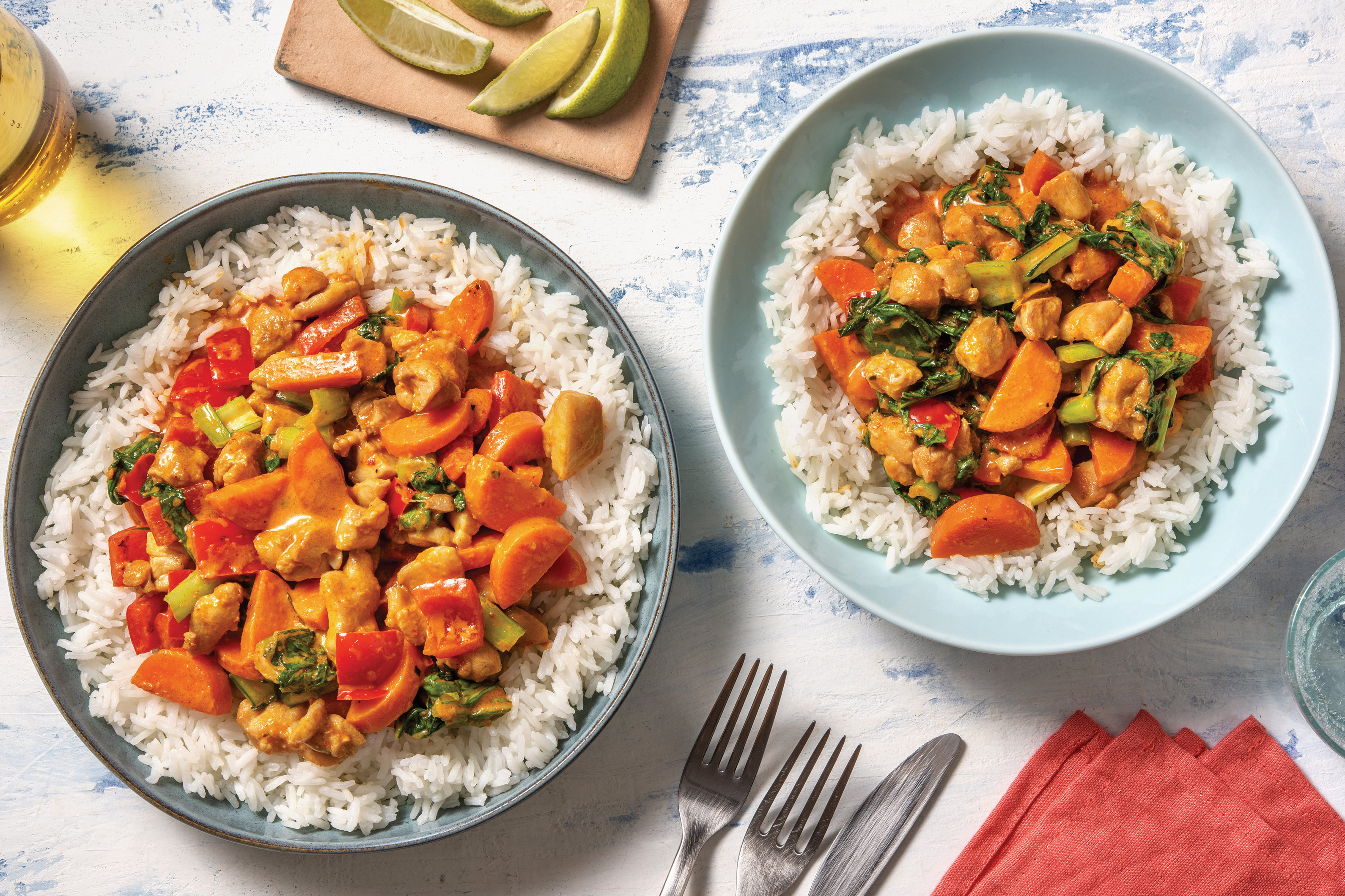 Mild Thai Red Chicken Curry