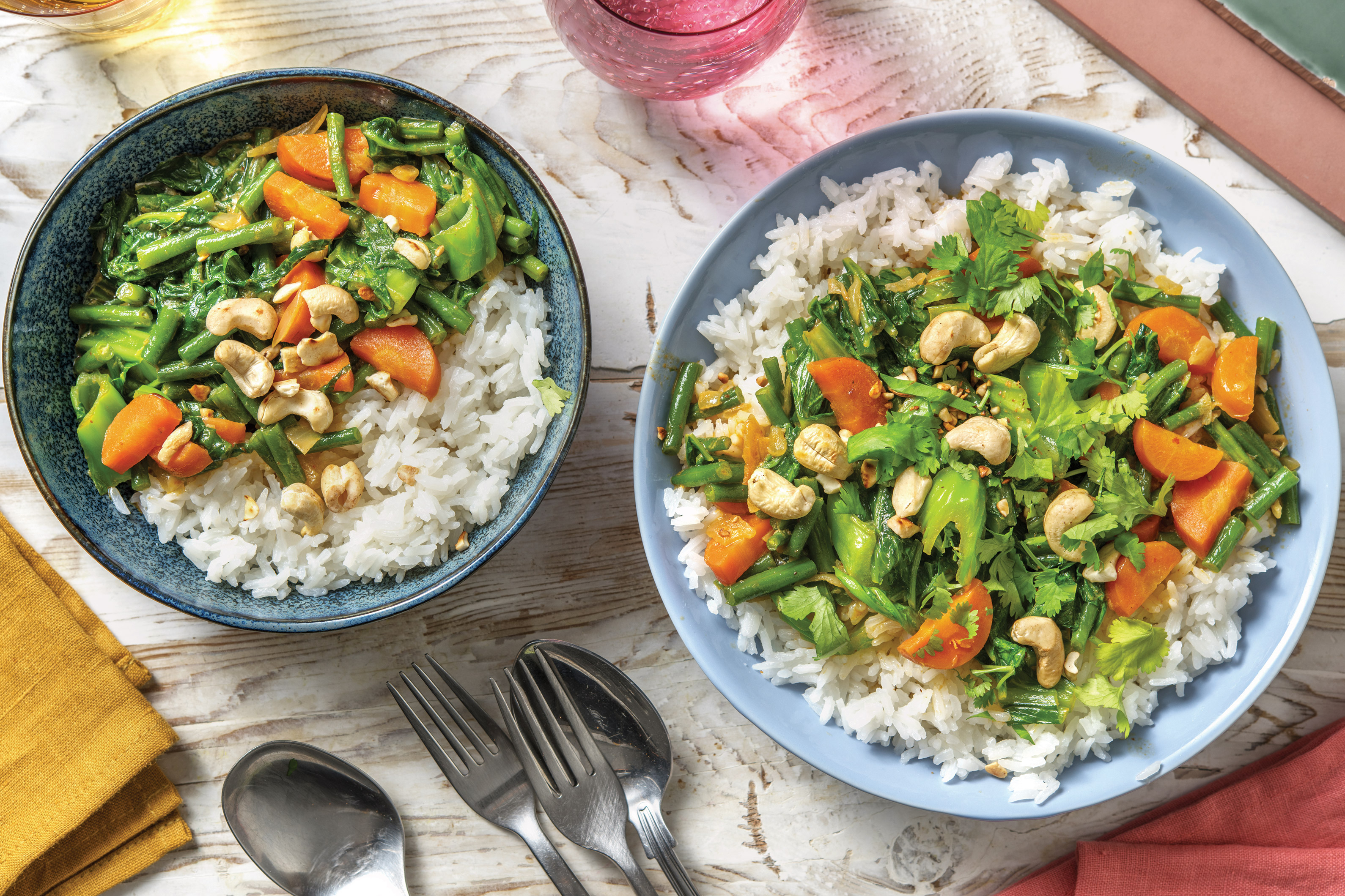 Mild Thai Red Veggie Curry