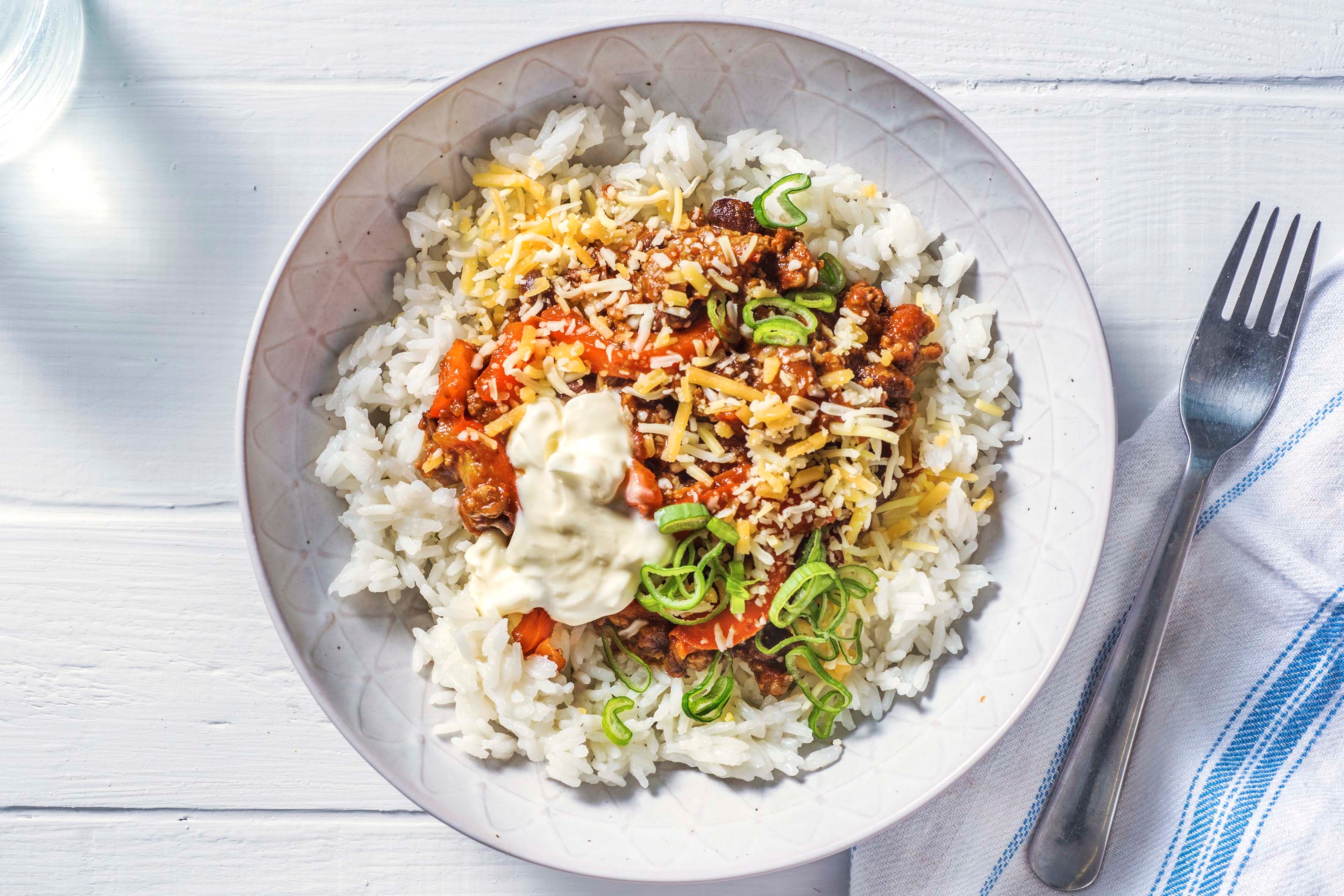 Mildes Chili con Carne