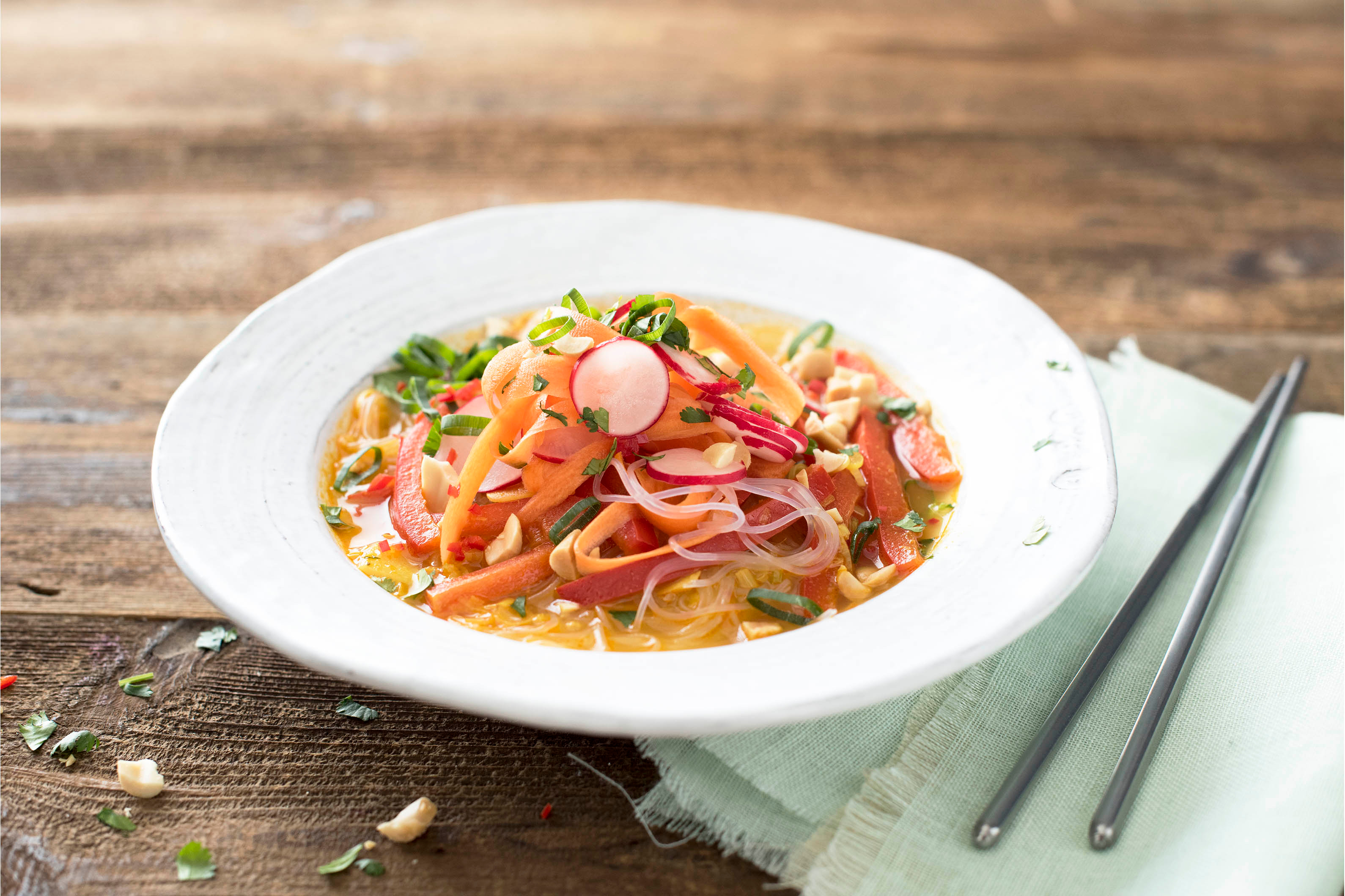 Mimi’s Nutty Tom Yum Noodle Broth