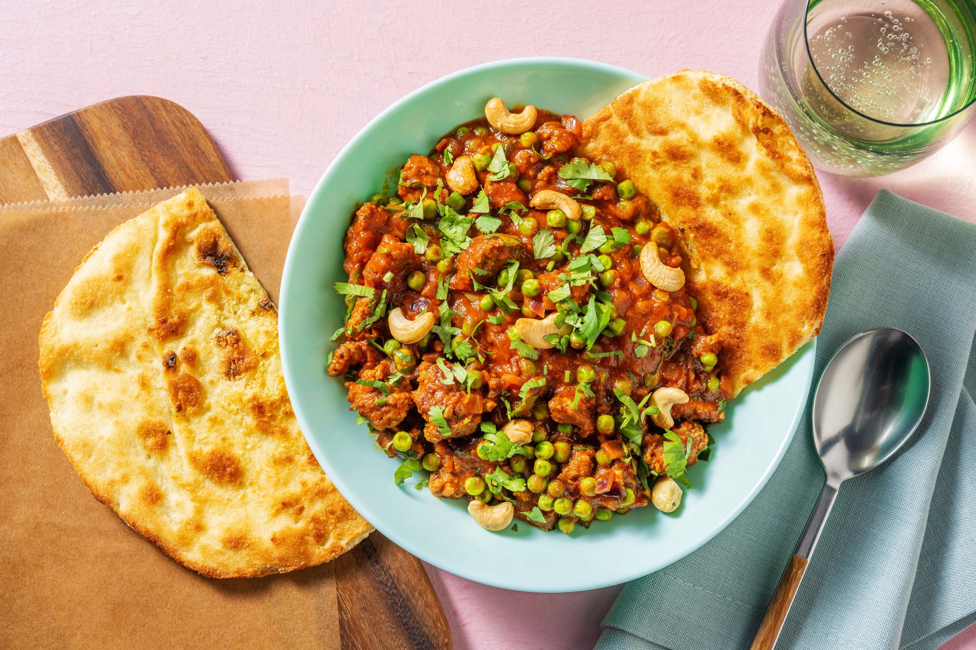 Minced Beef and Pea Keema Curry
