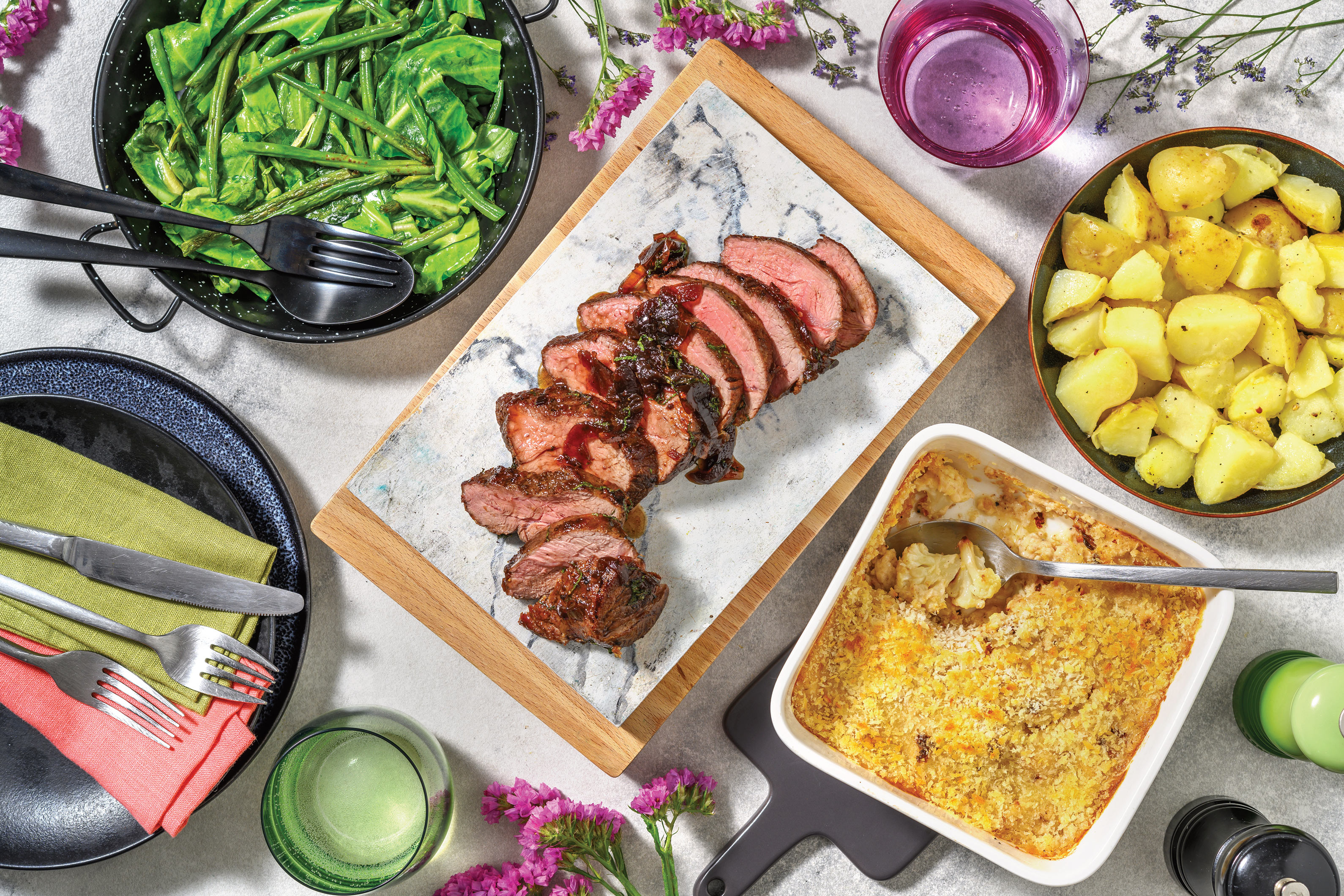 Mint & Sweet Onion Lamb Shoulder