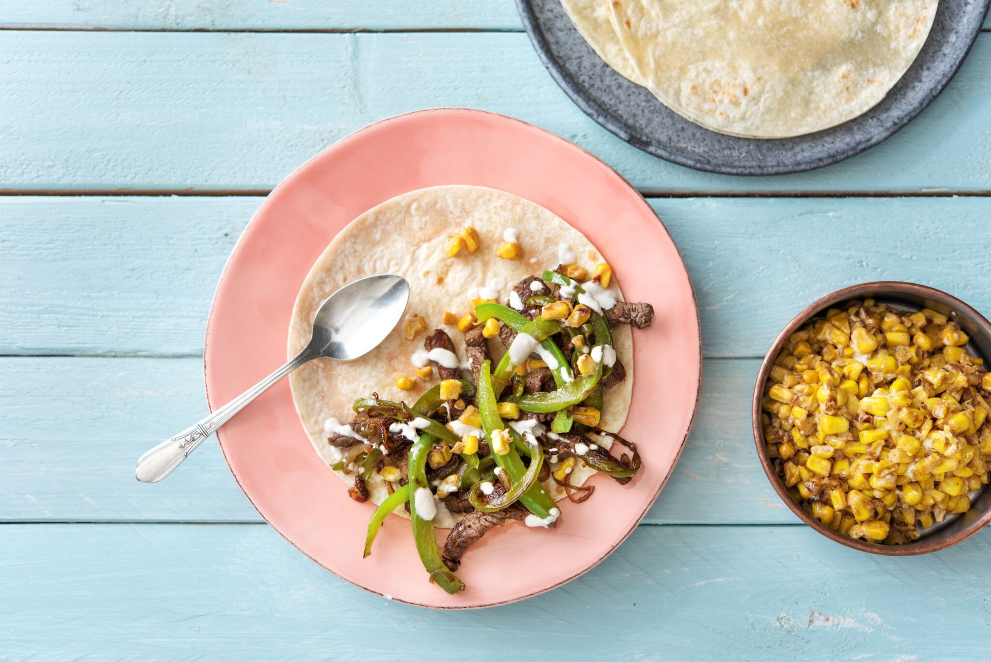 Mole-Spiced Steak Tacos
