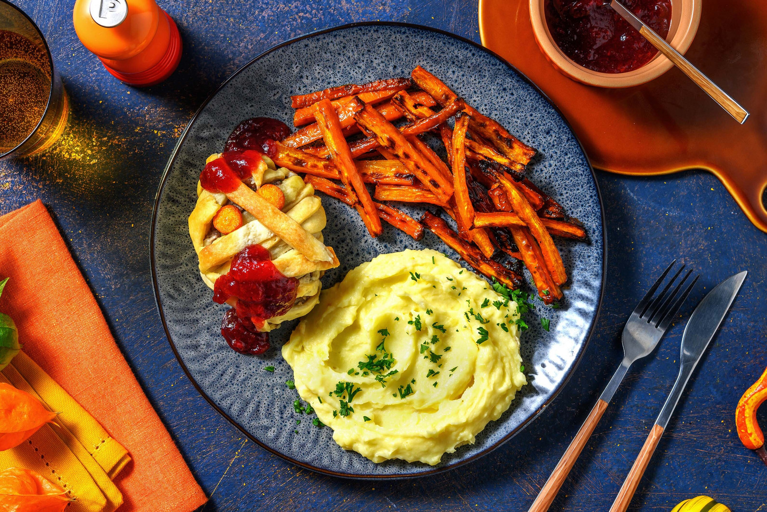 Griezelige gehaktbrood-mummies