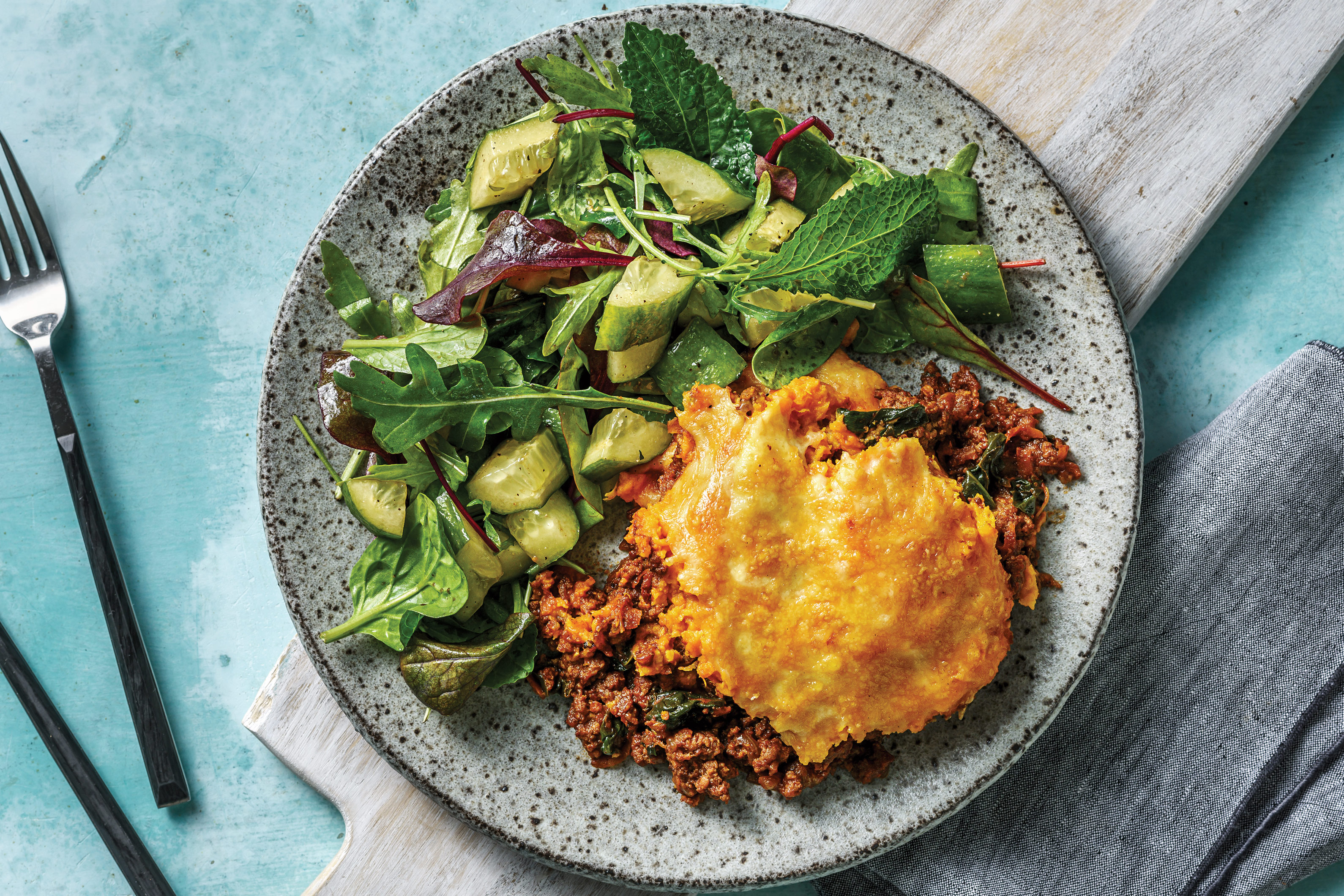 Moroccan Beef Cottage Pie