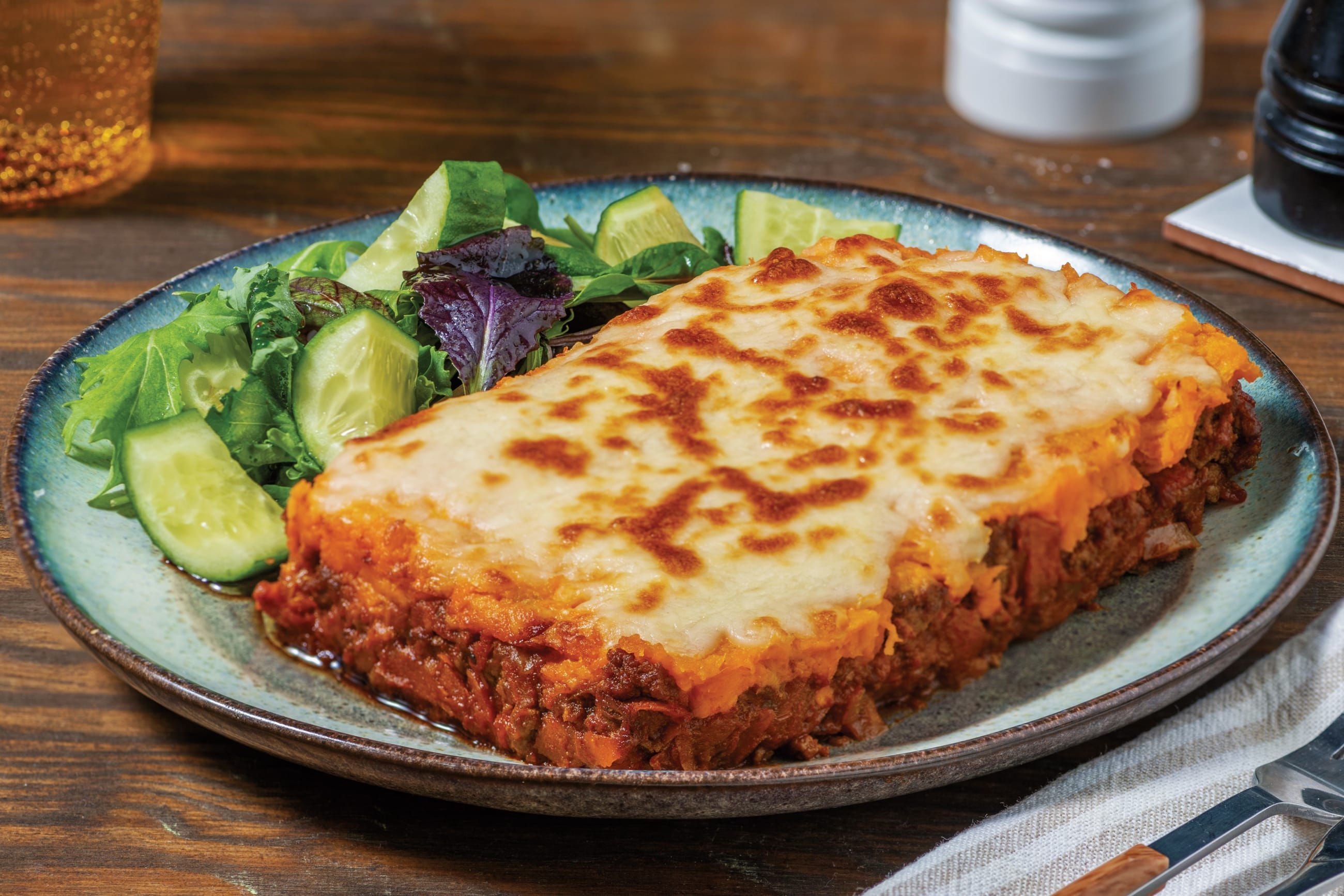 Cheesy Beef & Pork Cottage Pie