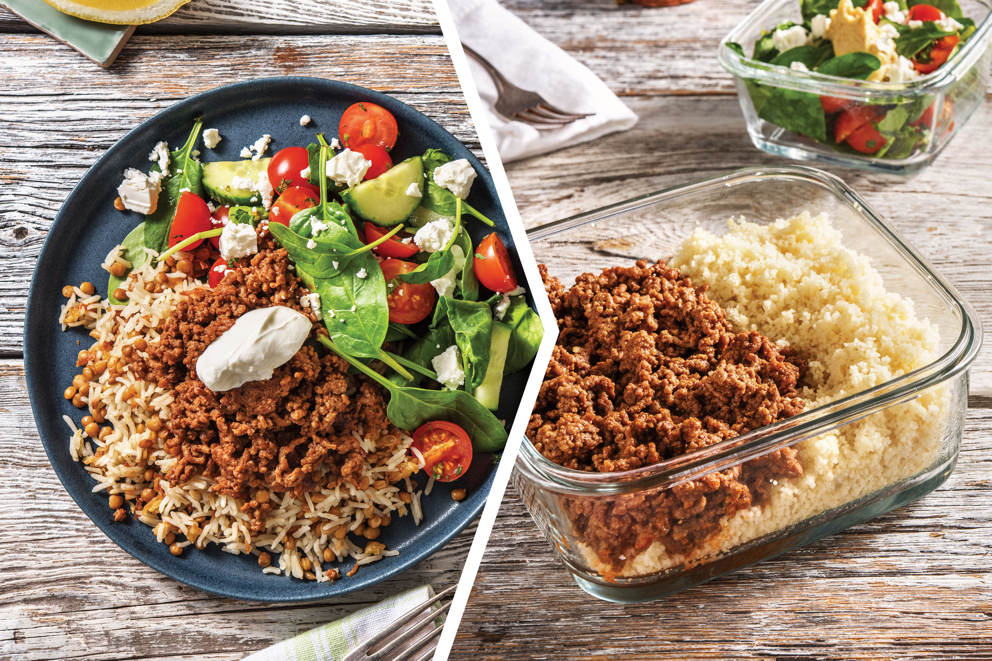 Moroccan Beef & Lentil Rice for Dinner