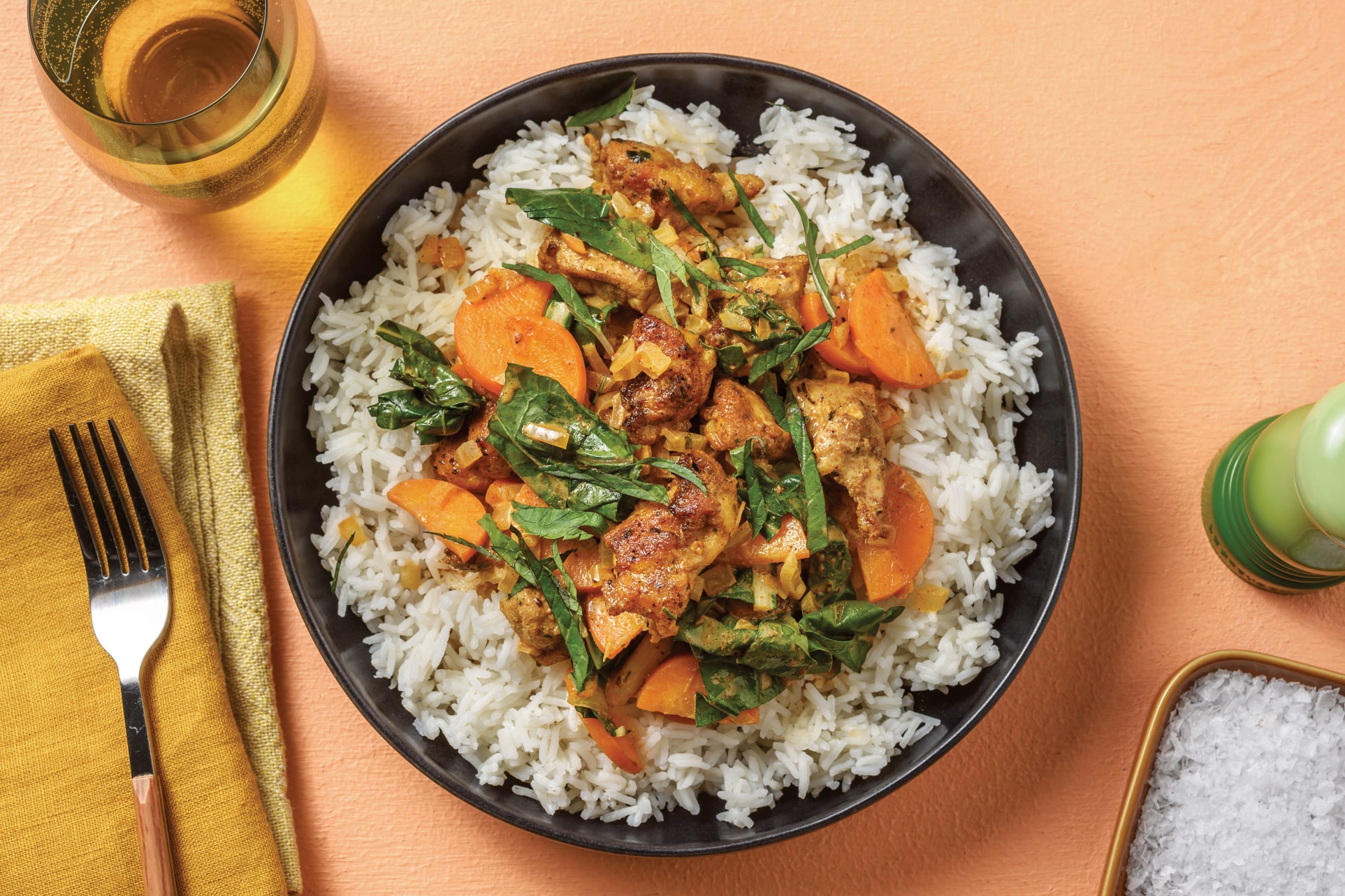 Moroccan Chicken, Prawn & Coconut Stew