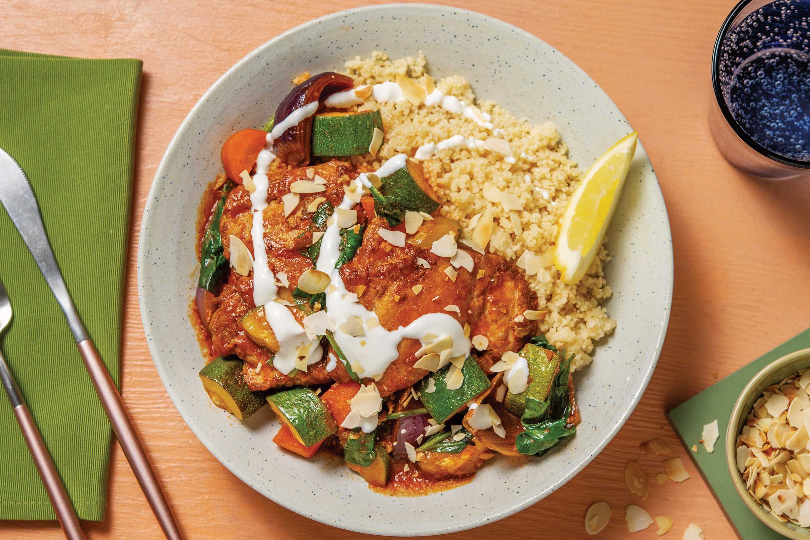 Moroccan Chicken & Veggie Tagine