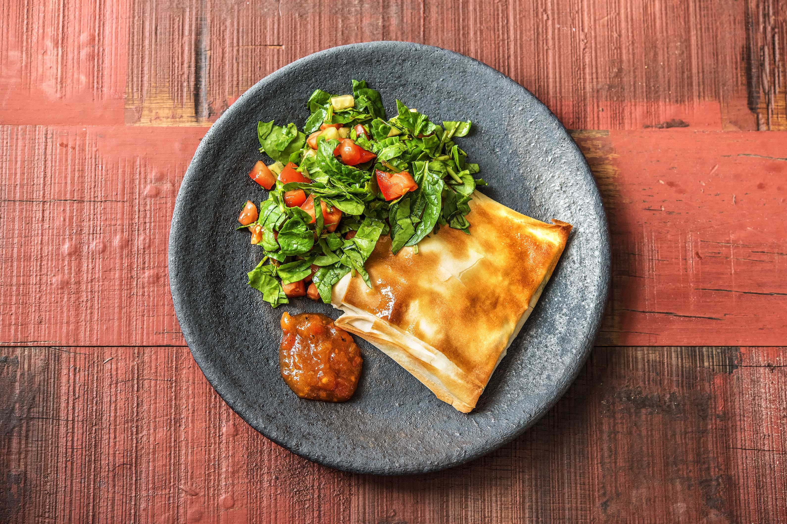 Easy Lamb & Pine Nut Filo Parcels