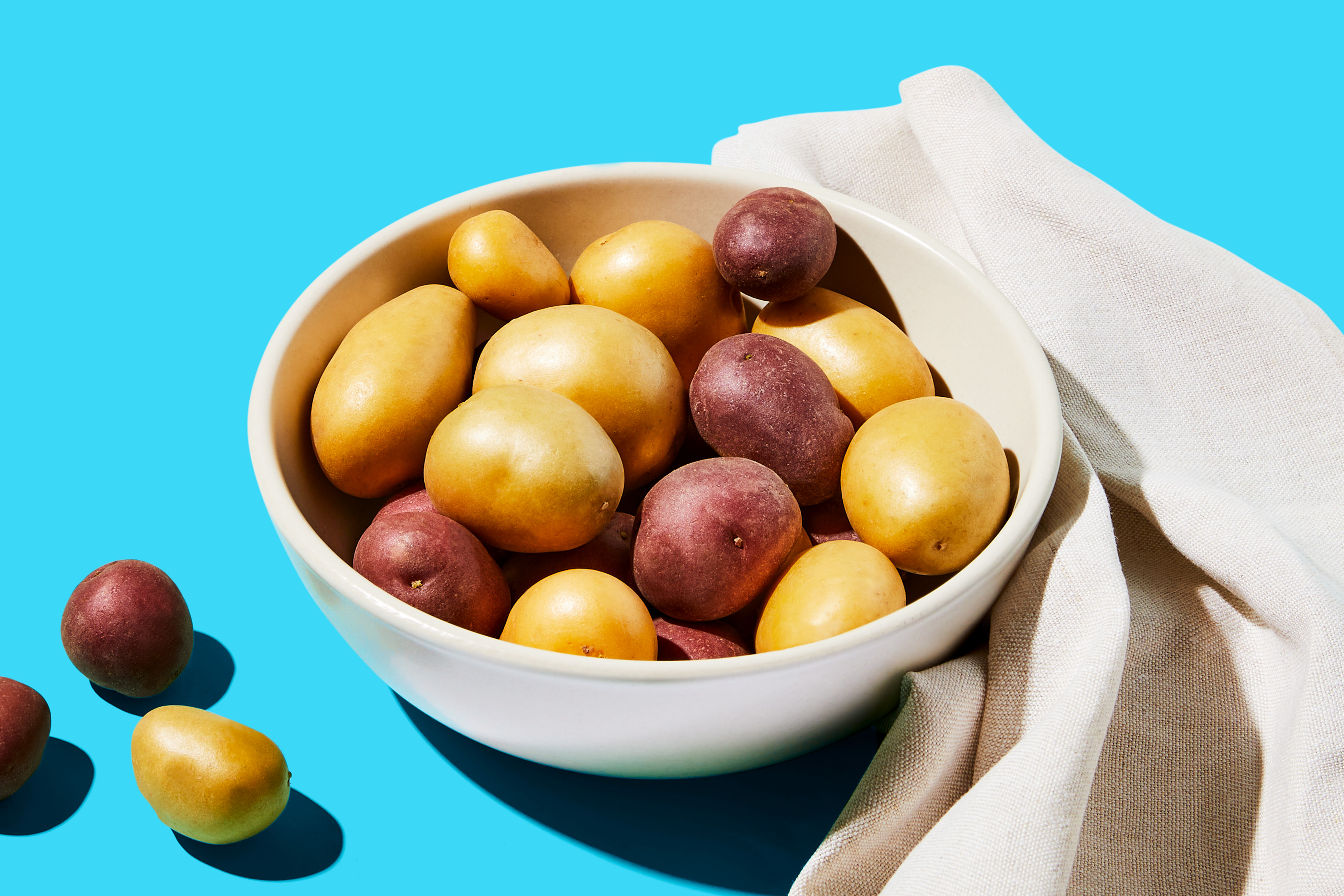 Multi-Colored Potatoes (Microwave-Ready)