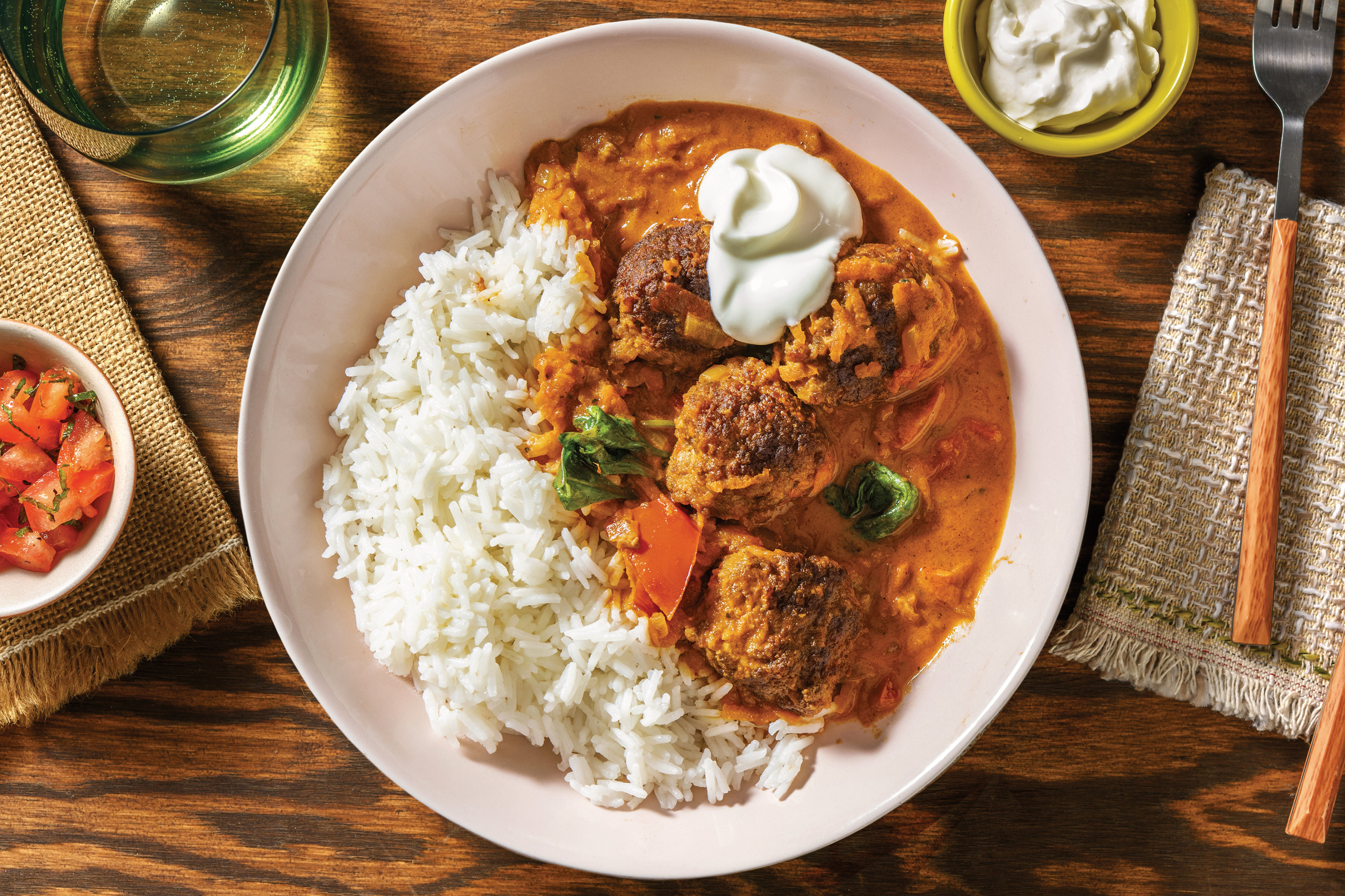 Mumbai Beef Meatball Curry
