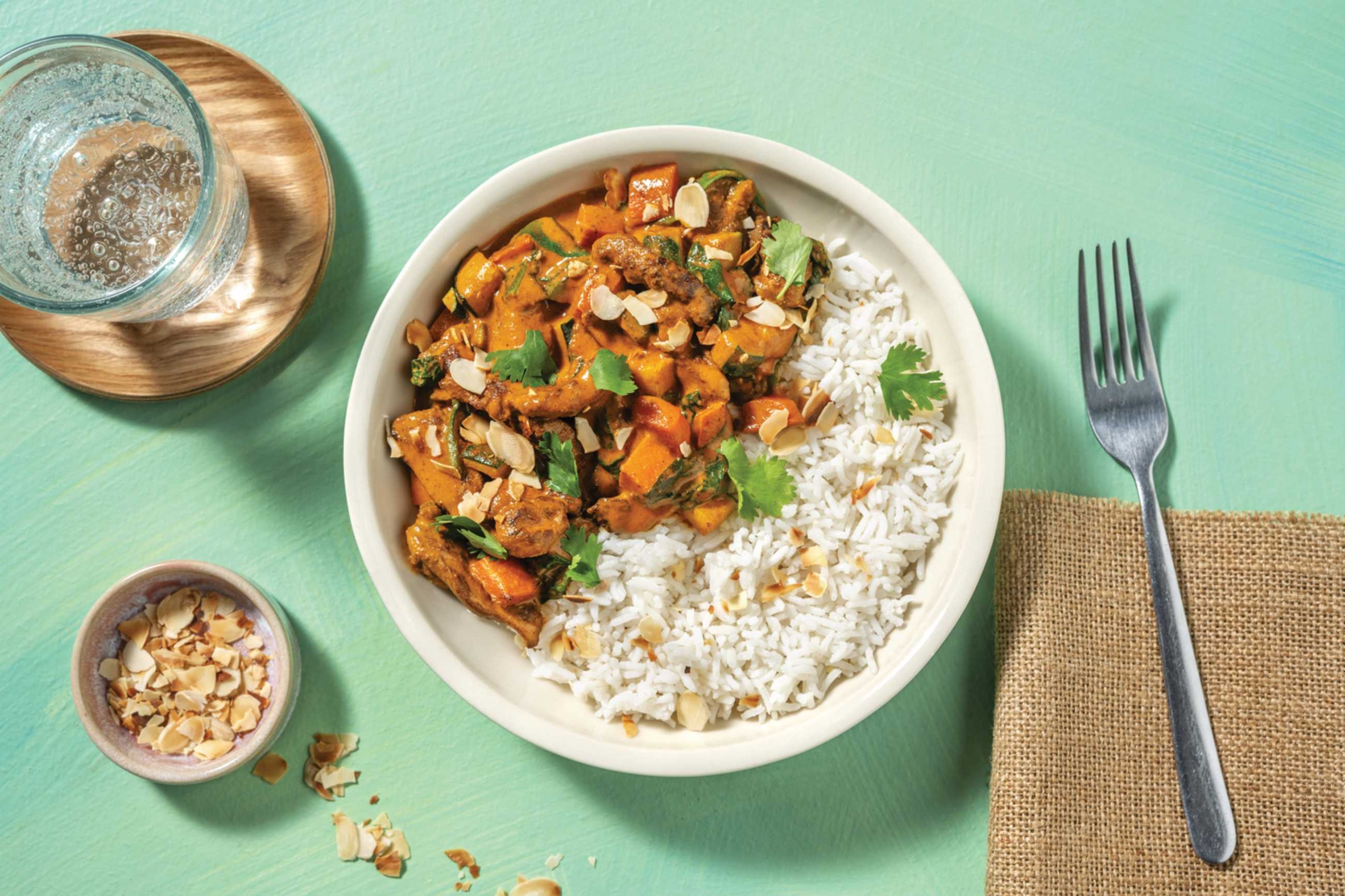 Mumbai Beef & Roast Veggie Curry