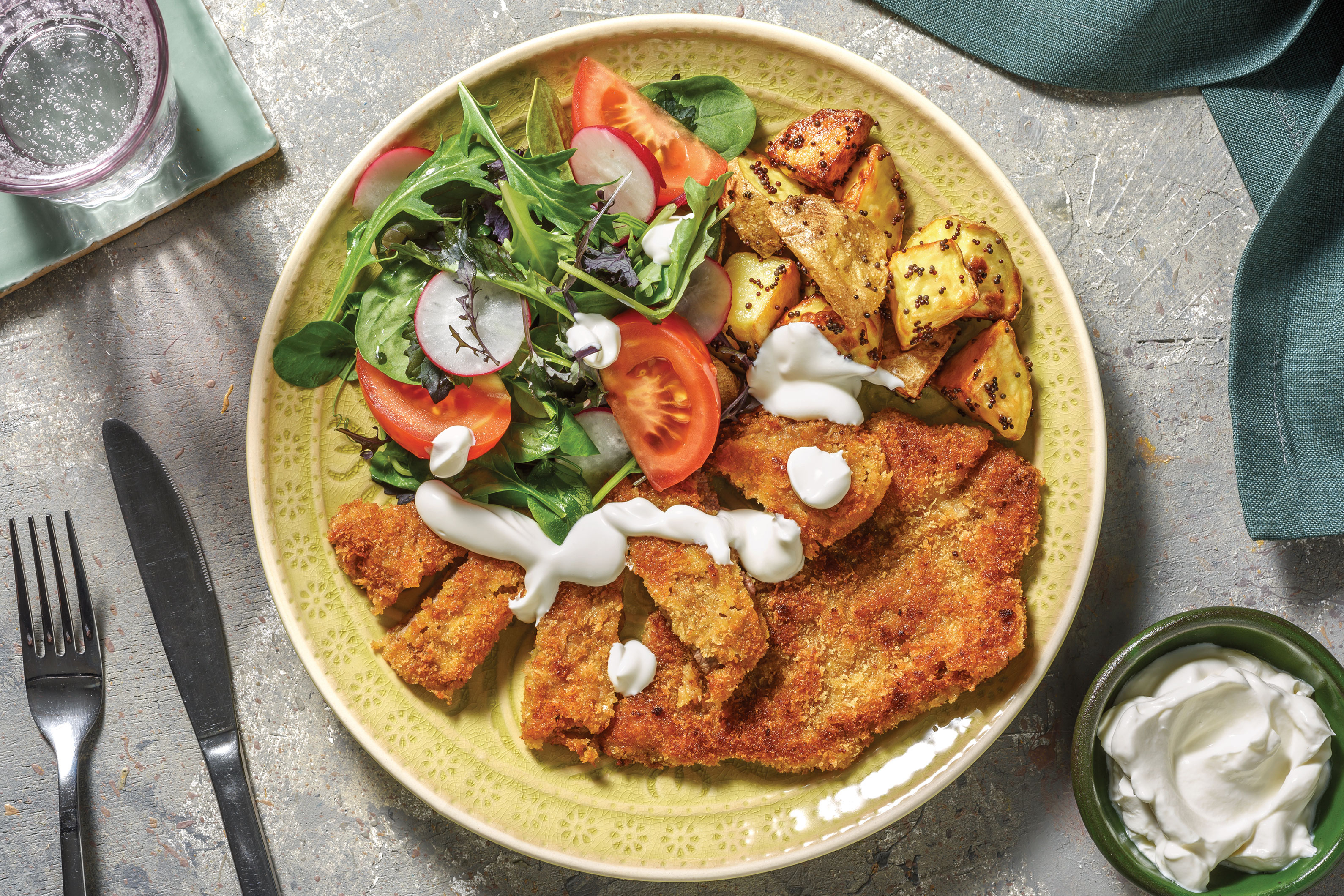 Mumbai Beef Schnitzel