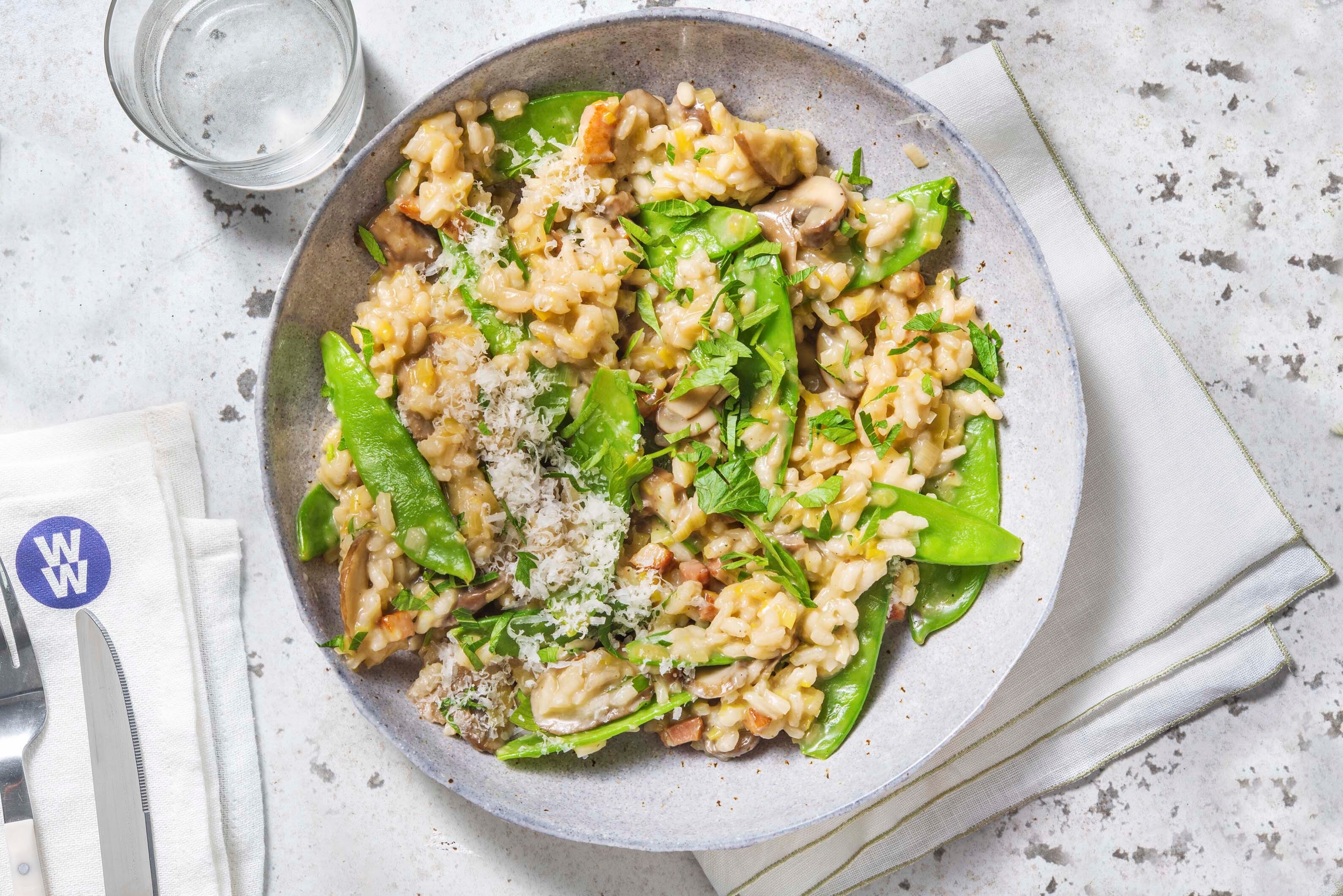 Mushroom Risotto