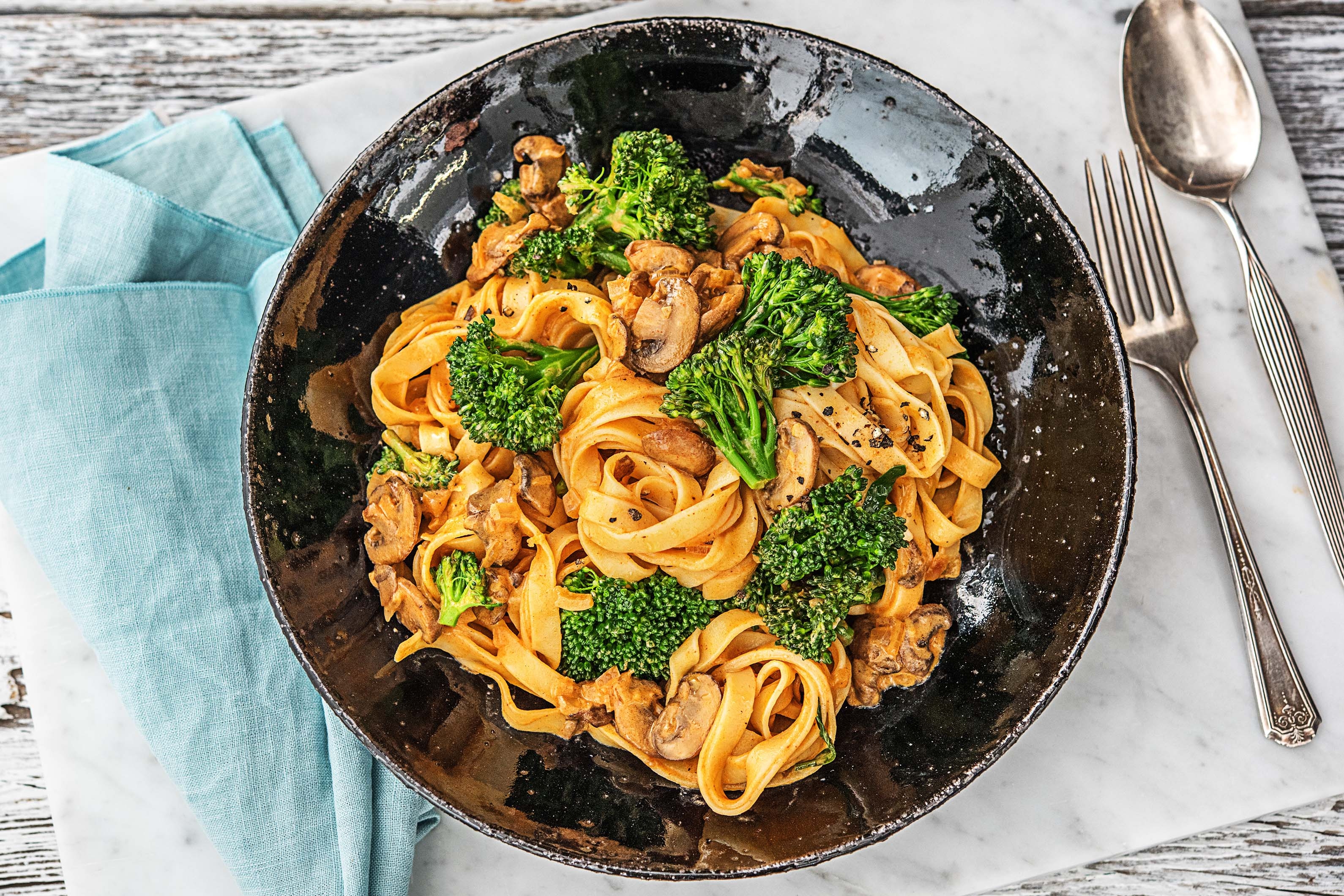 Mushroom Tagliatelle