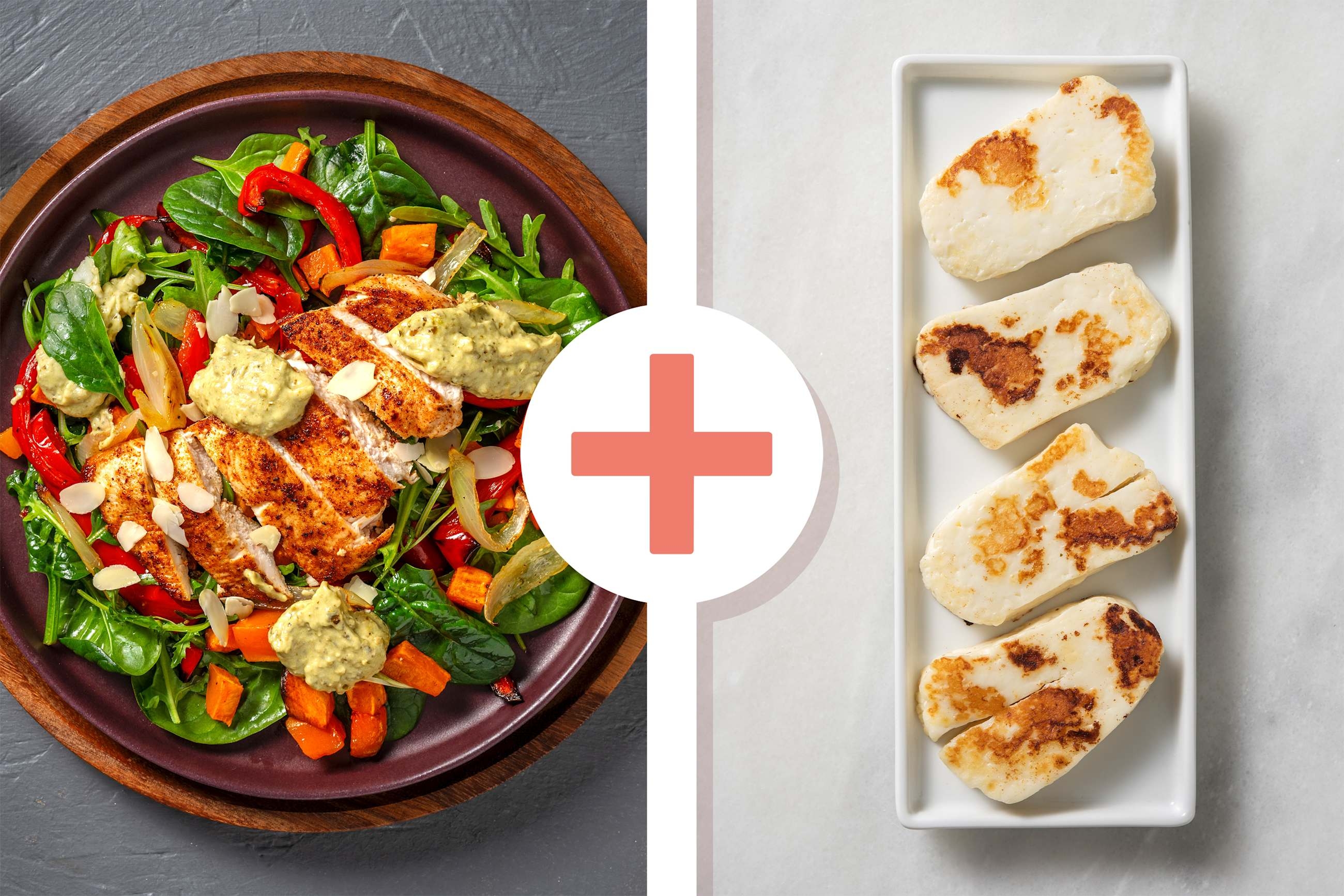 Nan's Chicken & Haloumi 