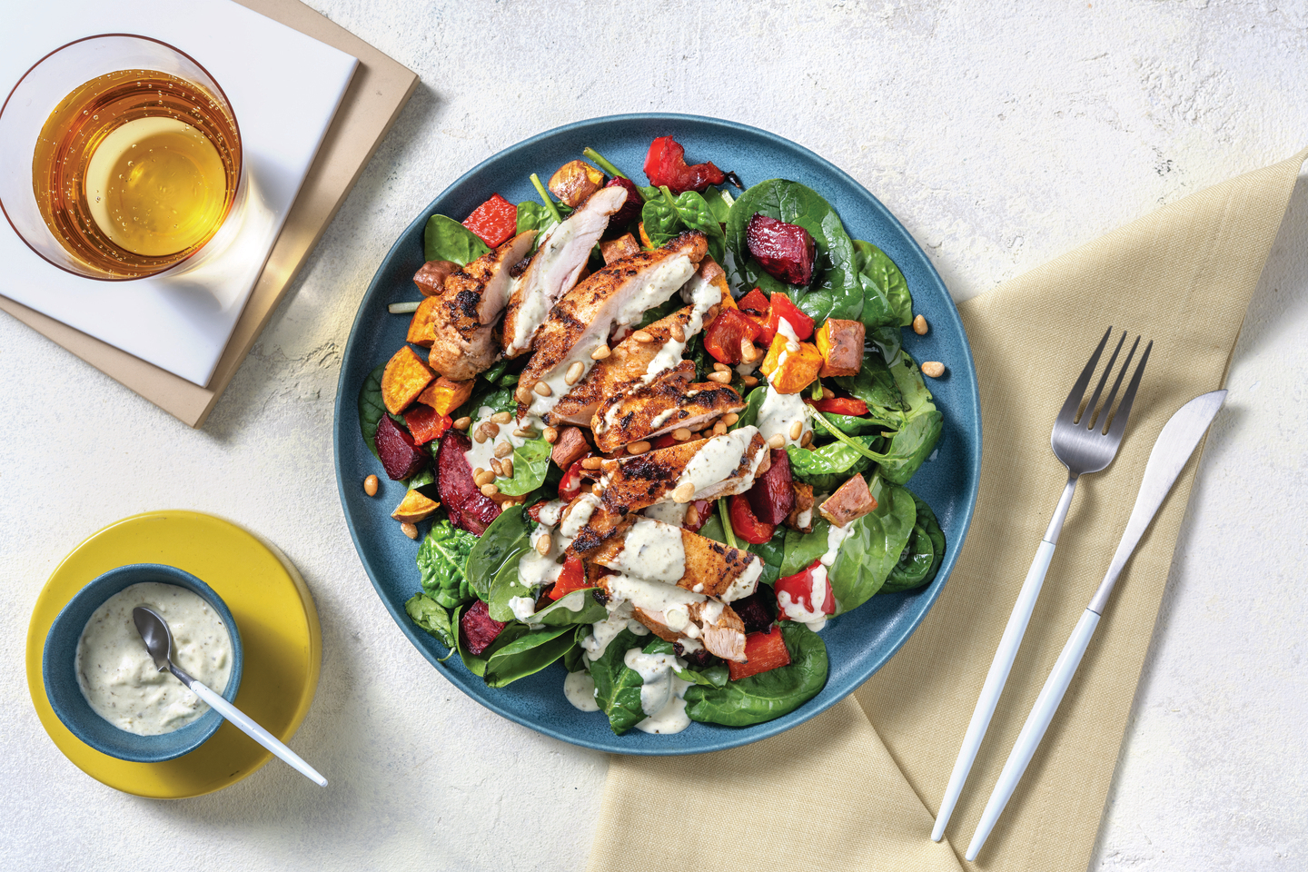 Nan's Chicken & Roast Sweet Potato Traybake