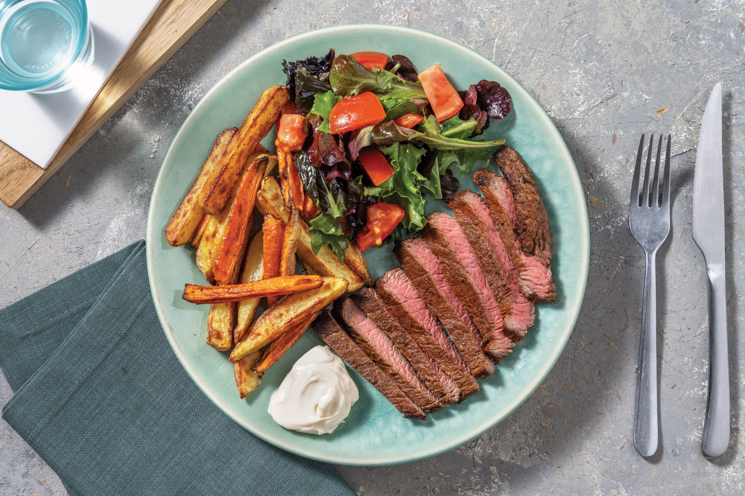 Nan's Spiced Steak