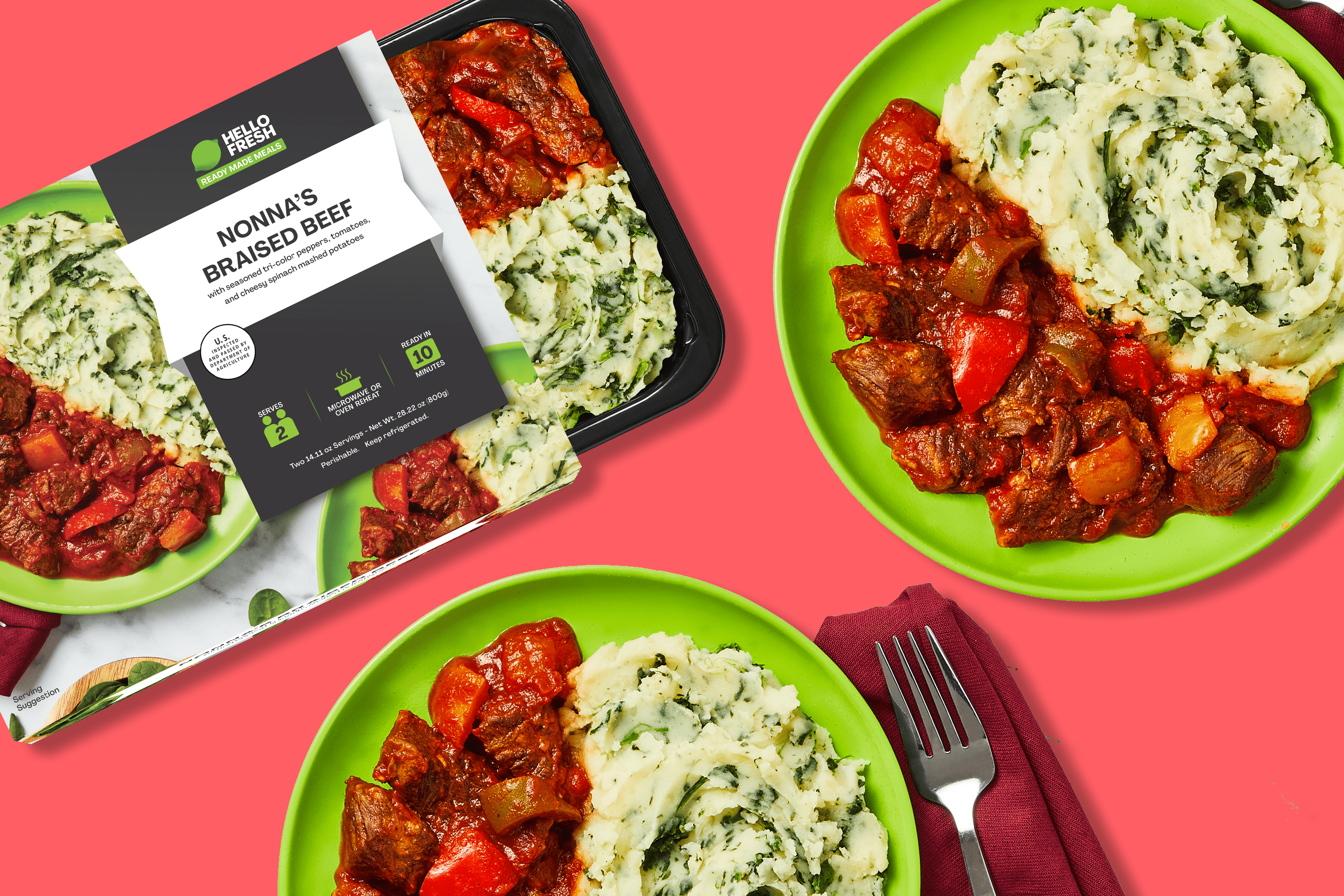 Nonna’s Braised Beef - Ready to Heat