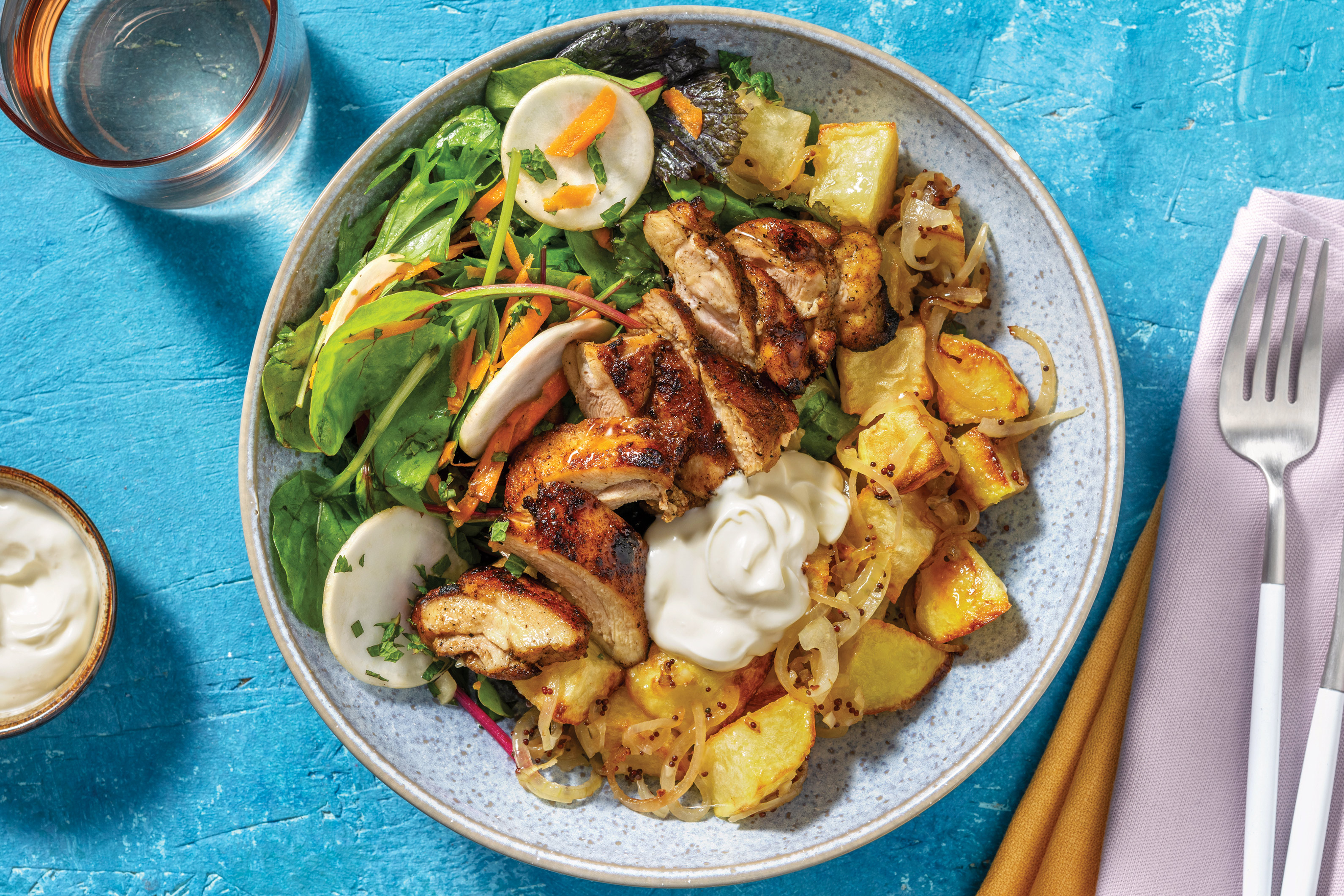 Mumbai Chicken & Spiced Potatoes