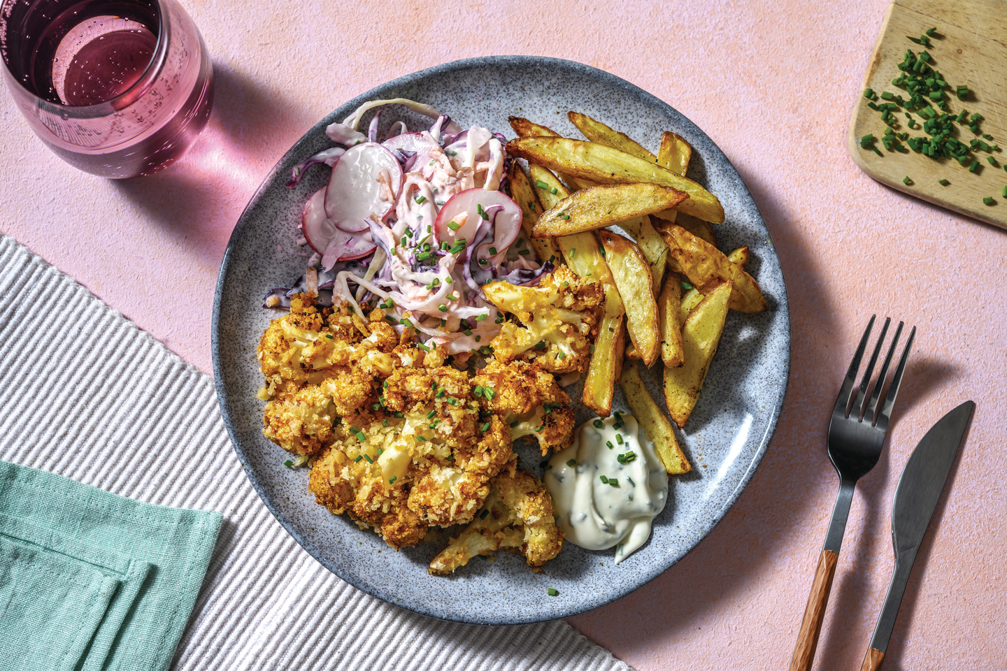 American Honey & Chipotle Roasted Cauliflower