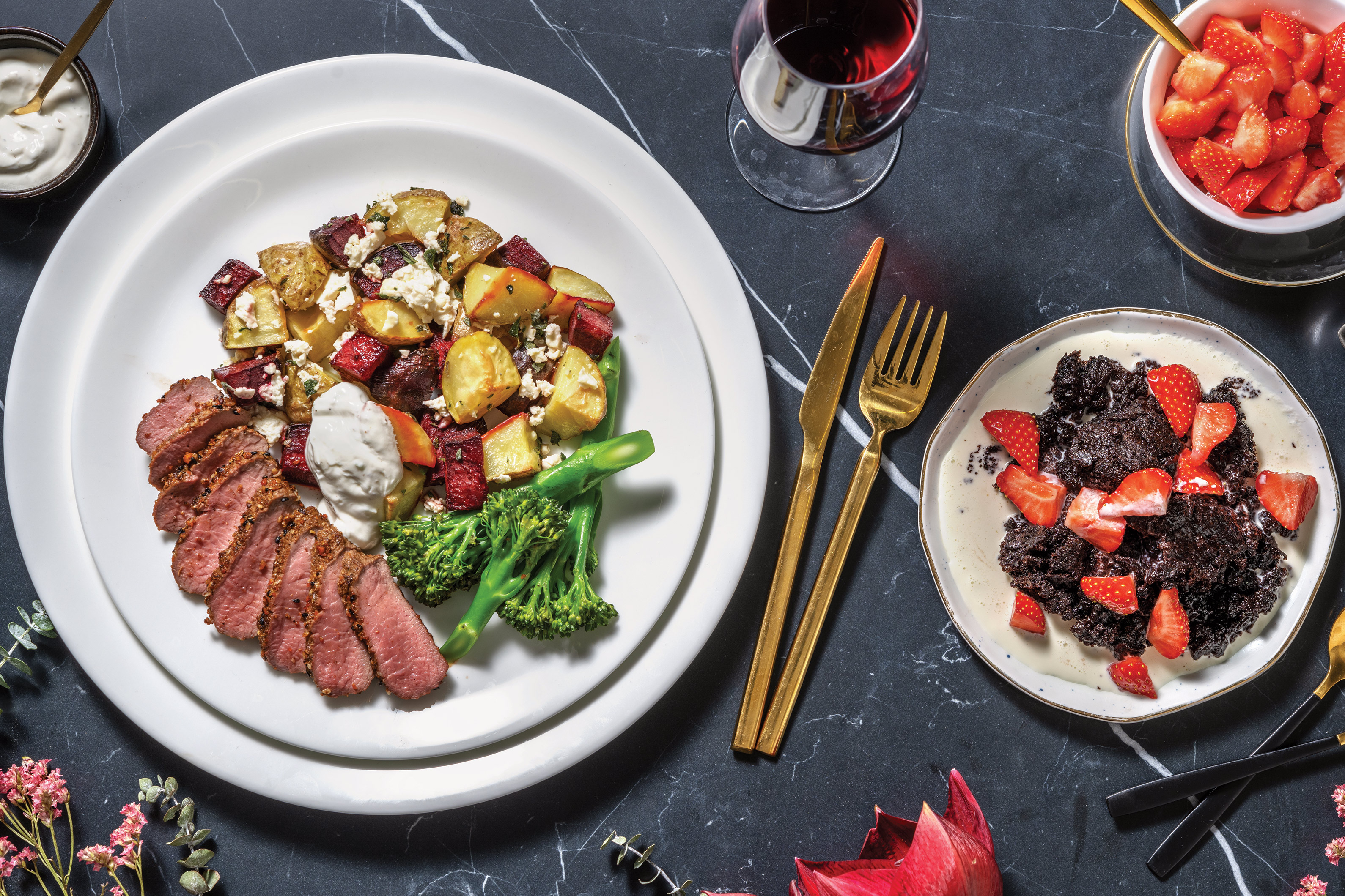 Dukkah-Crusted Lamb Shortloin for Dinner