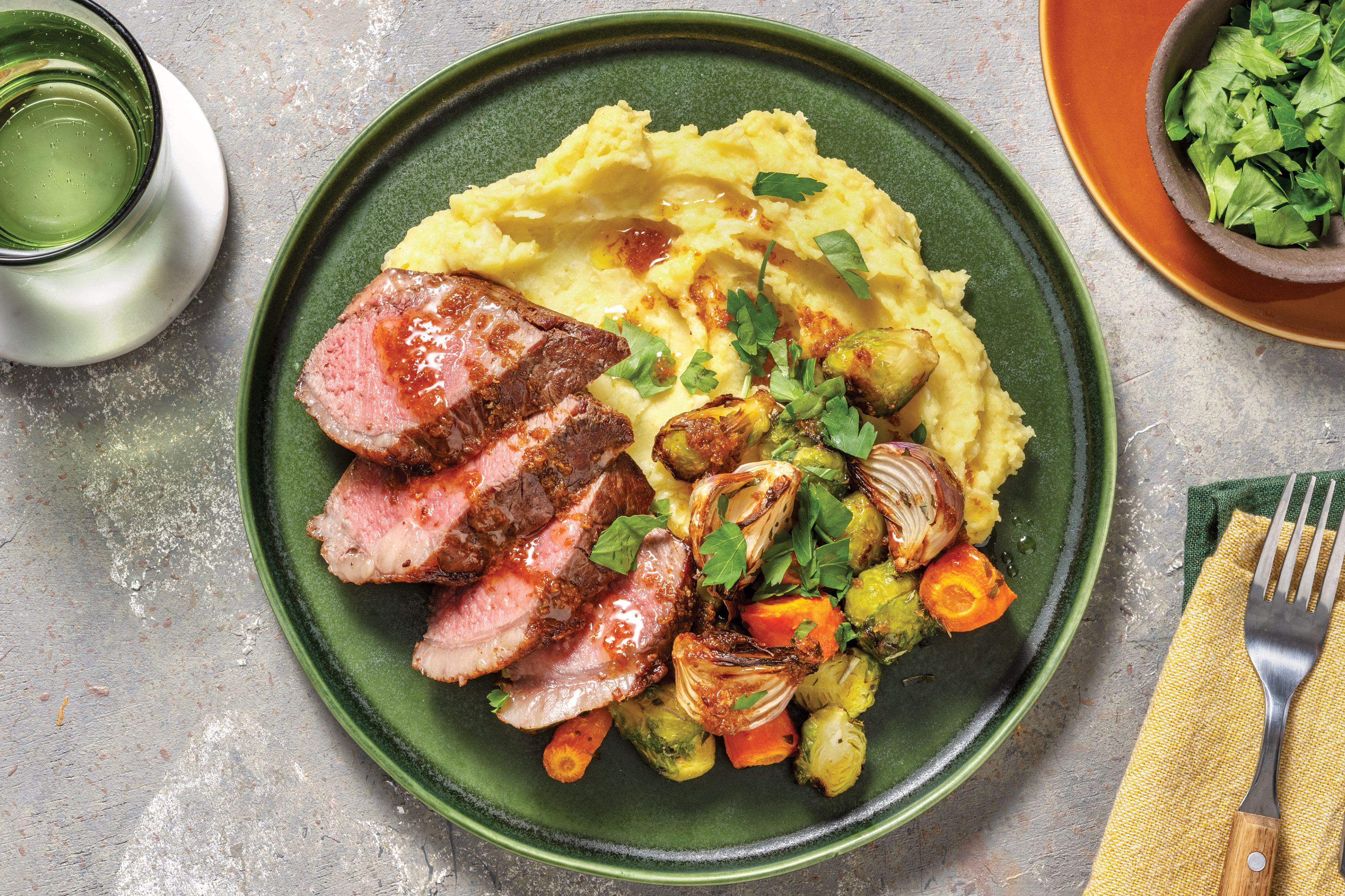 Lamb Rump & Parsnip Mash