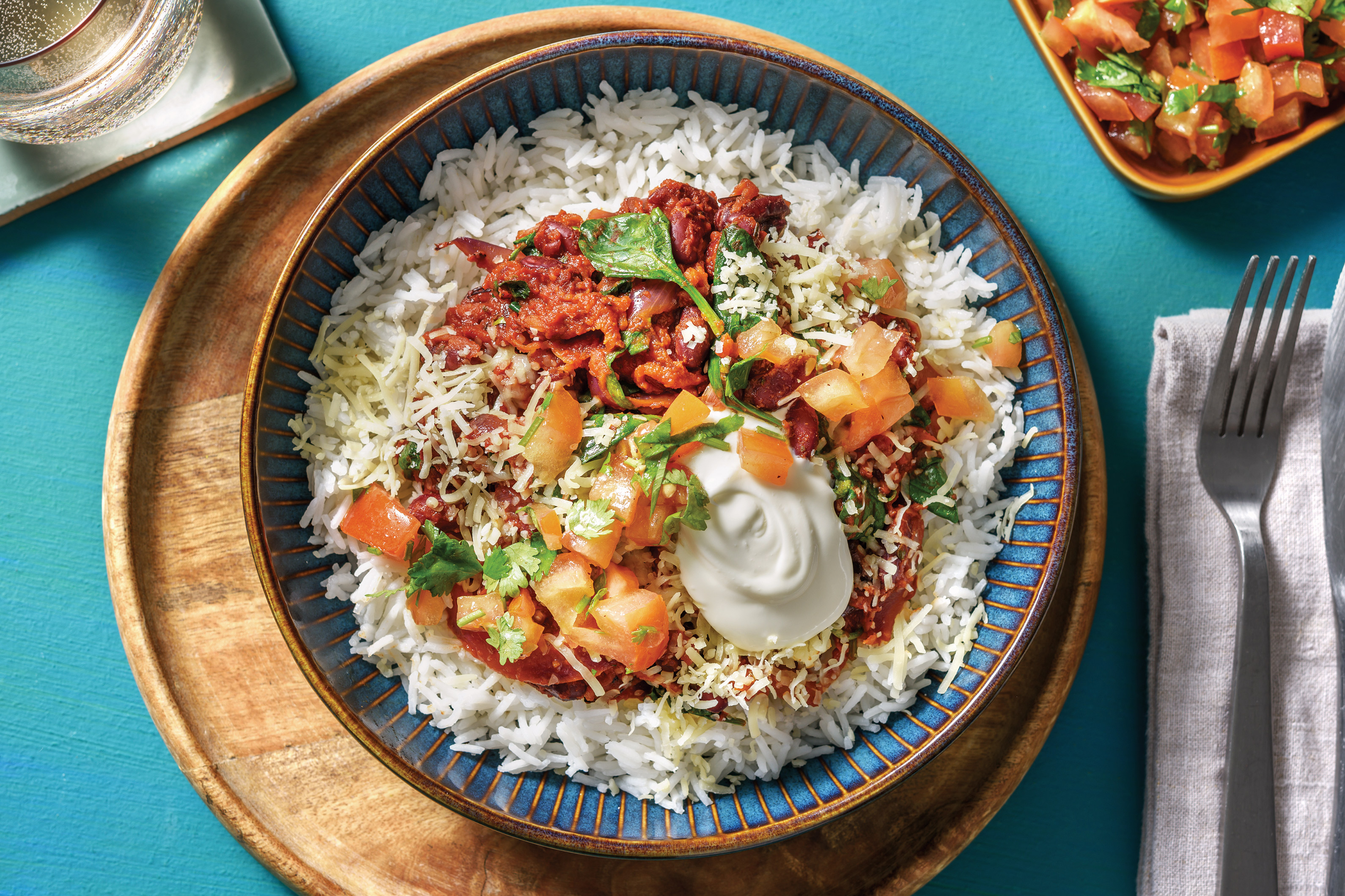 Quick Louisiana Bean Chilli & Rapid Rice